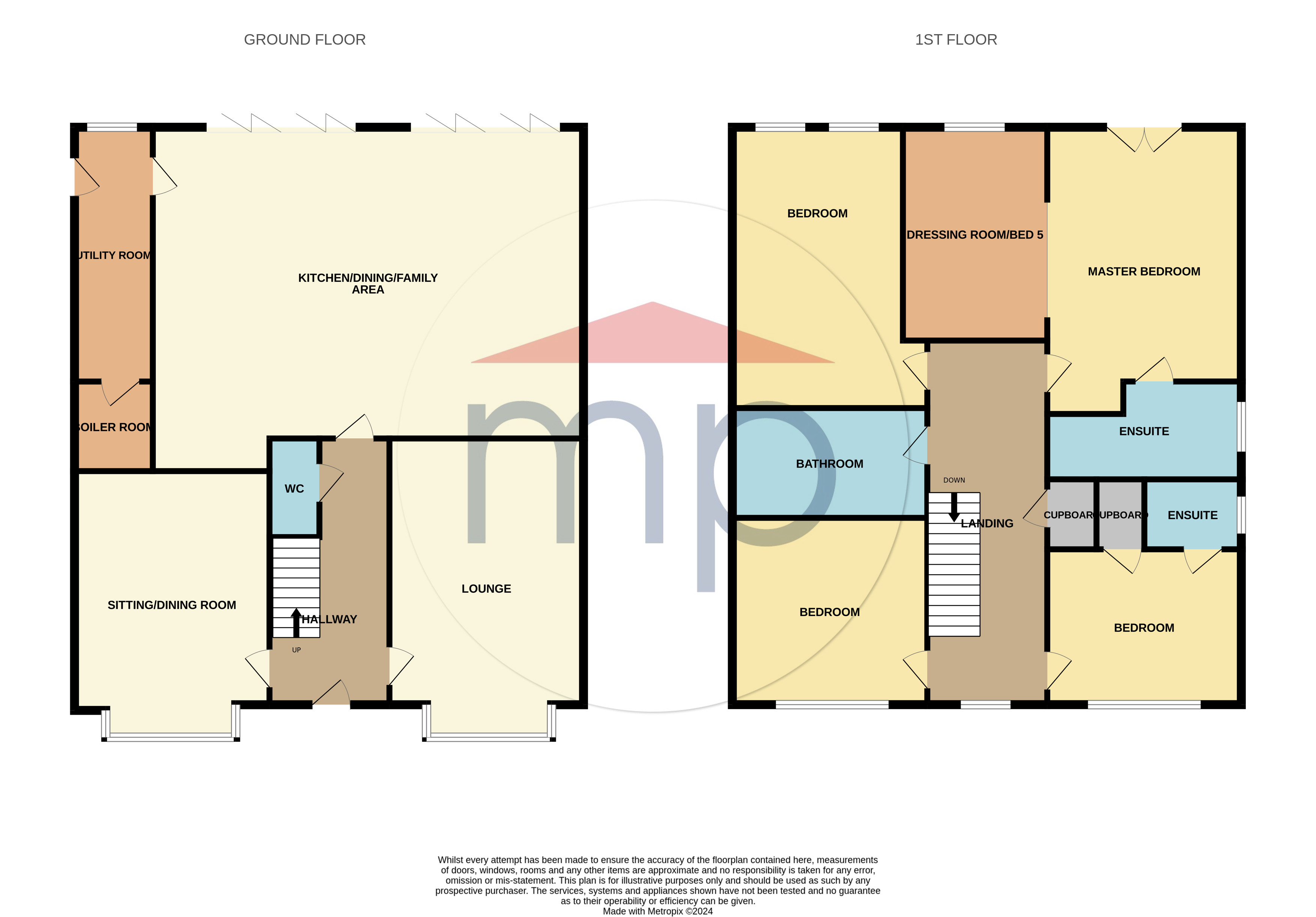 4 bed house for sale in Hunters Way, Eaglescliffe - Property floorplan