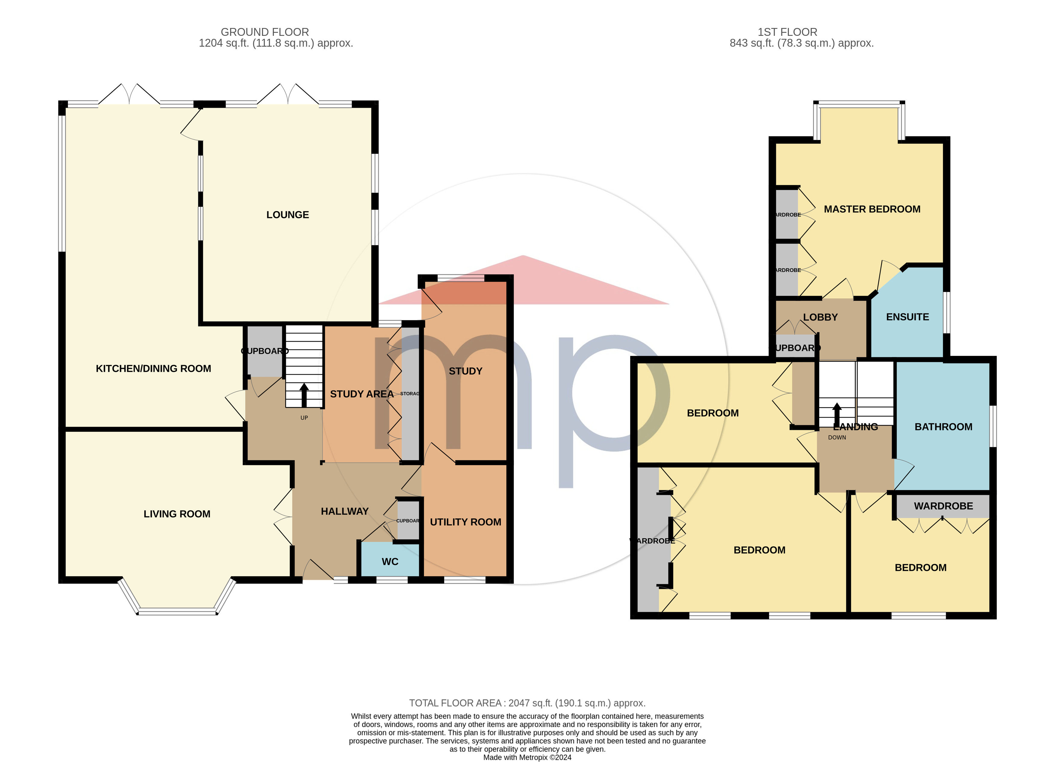 4 bed house for sale in Enterpen, Hutton Rudby - Property floorplan