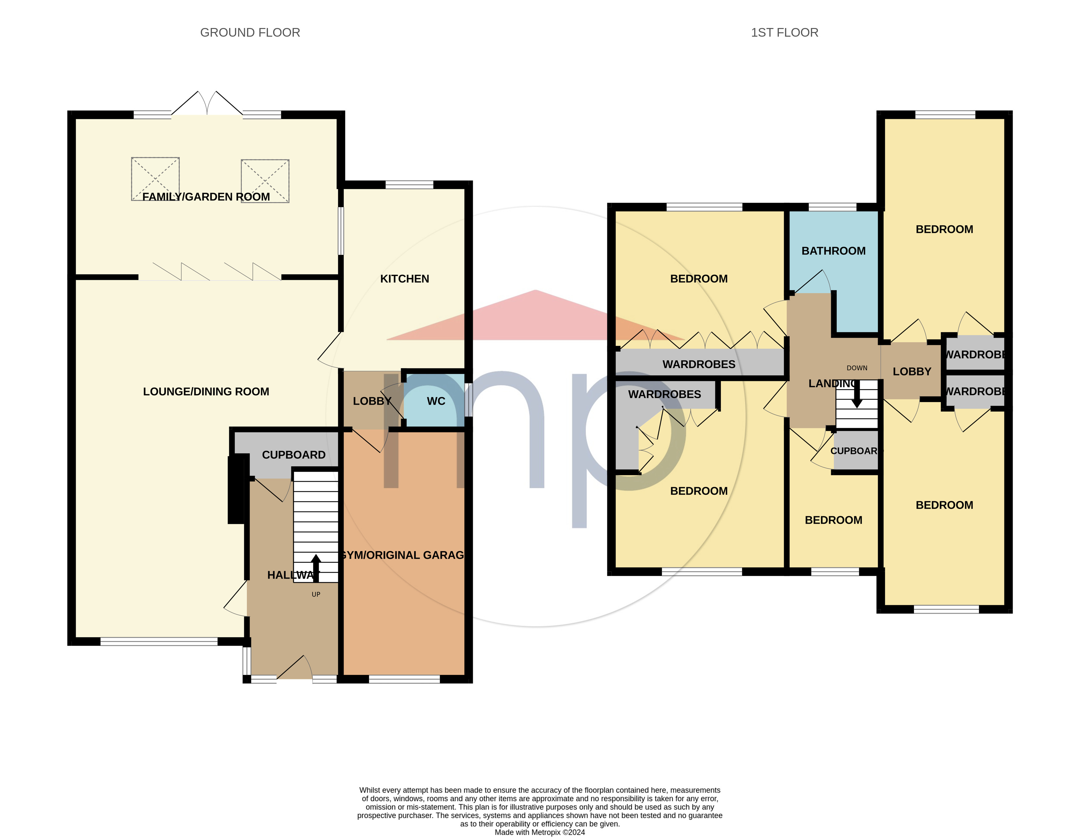 5 bed house for sale in Meadowfield Drive, Eaglescliffe - Property floorplan