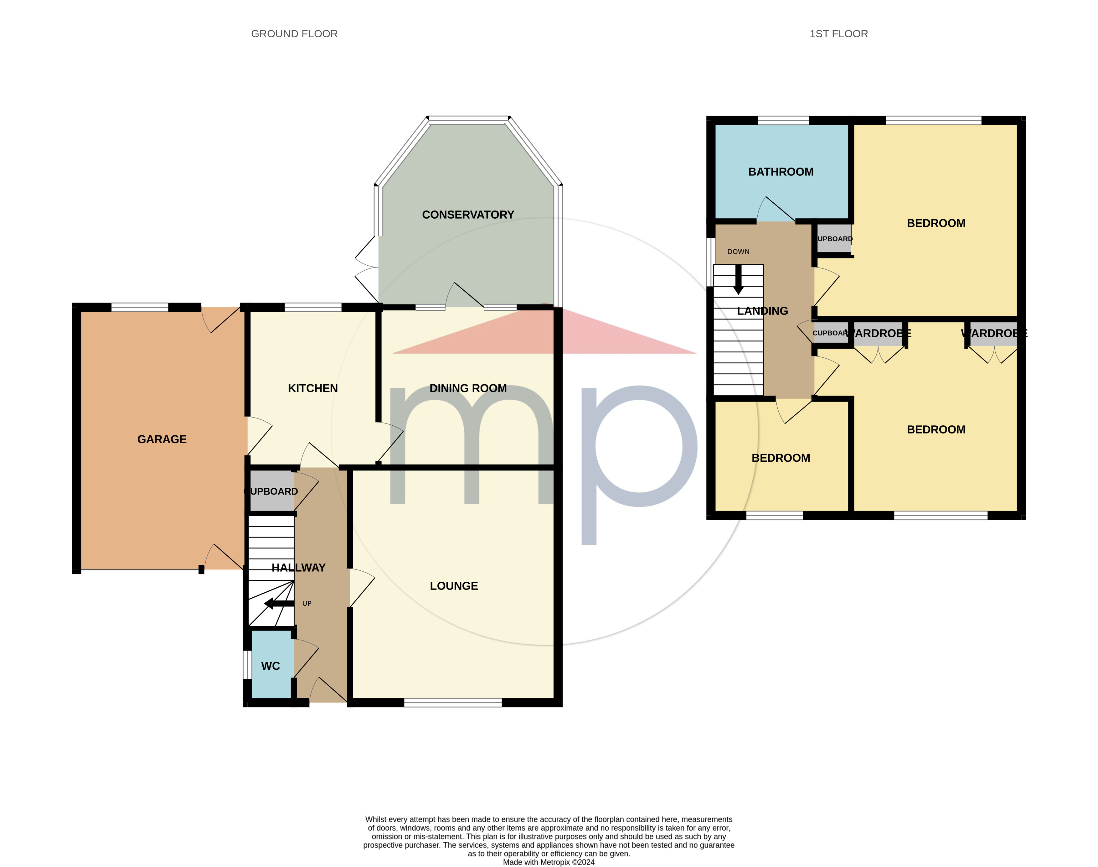 3 bed house for sale in Holywell Green, Eaglescliffe - Property floorplan