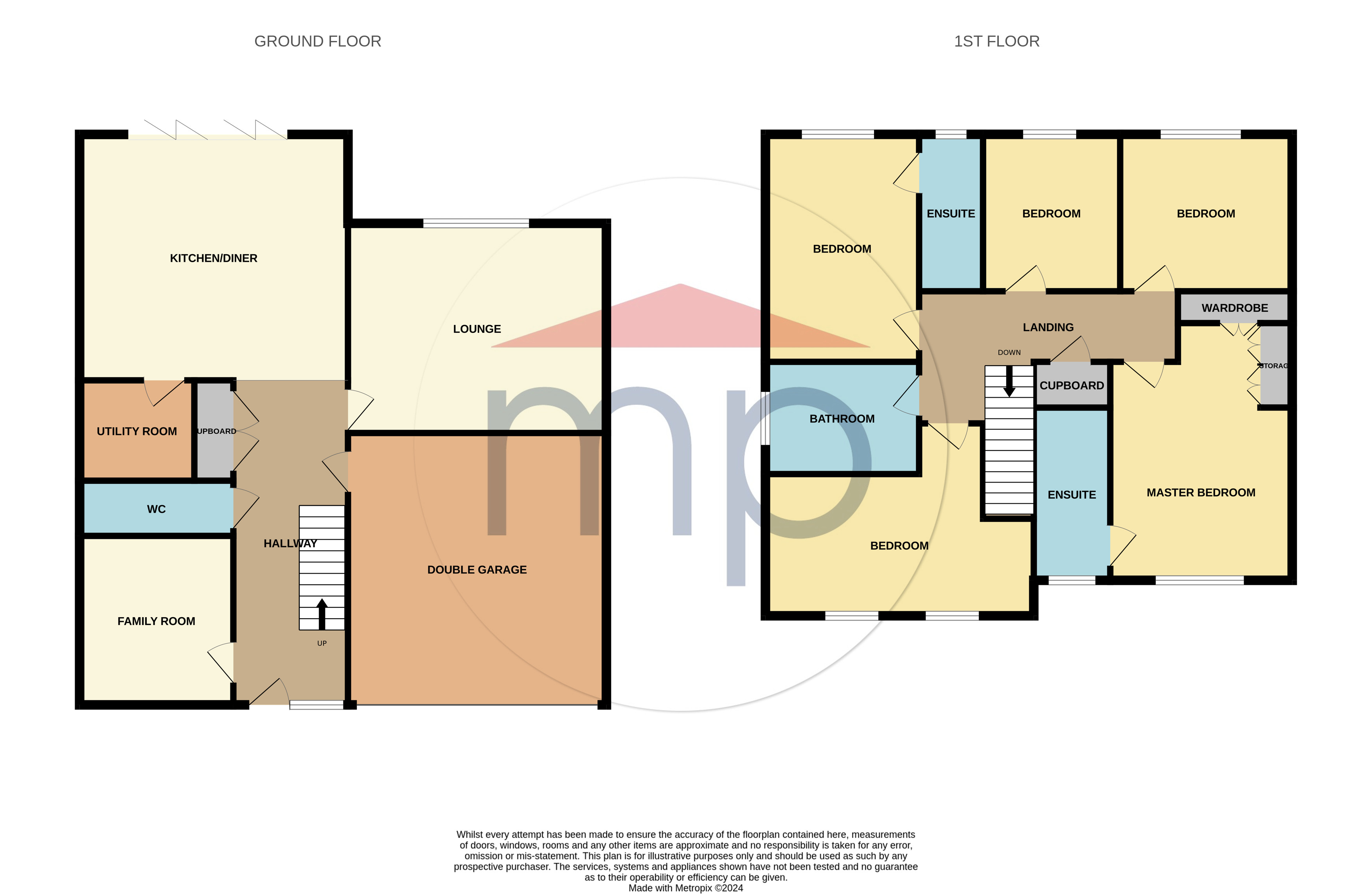 5 bed house for sale in Hutton Lane, Kirklevington - Property floorplan