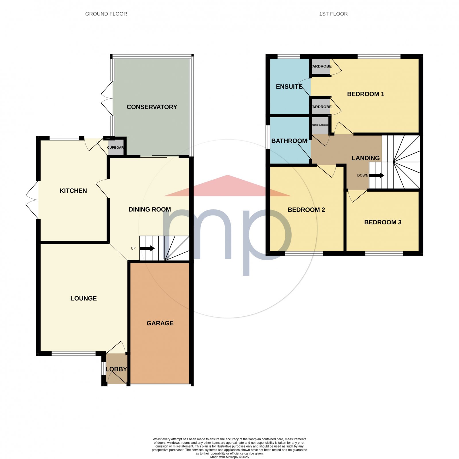 3 bed detached house for sale in Royal George Drive, Eaglescliffe - Property floorplan