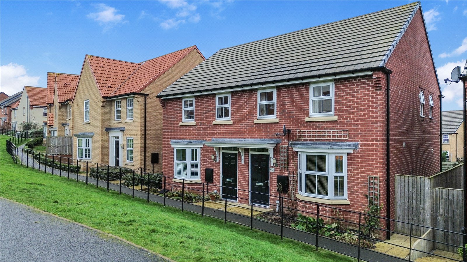 3 bed semi-detached house for sale in Nightingale Drive, Whitby  - Property Image 1