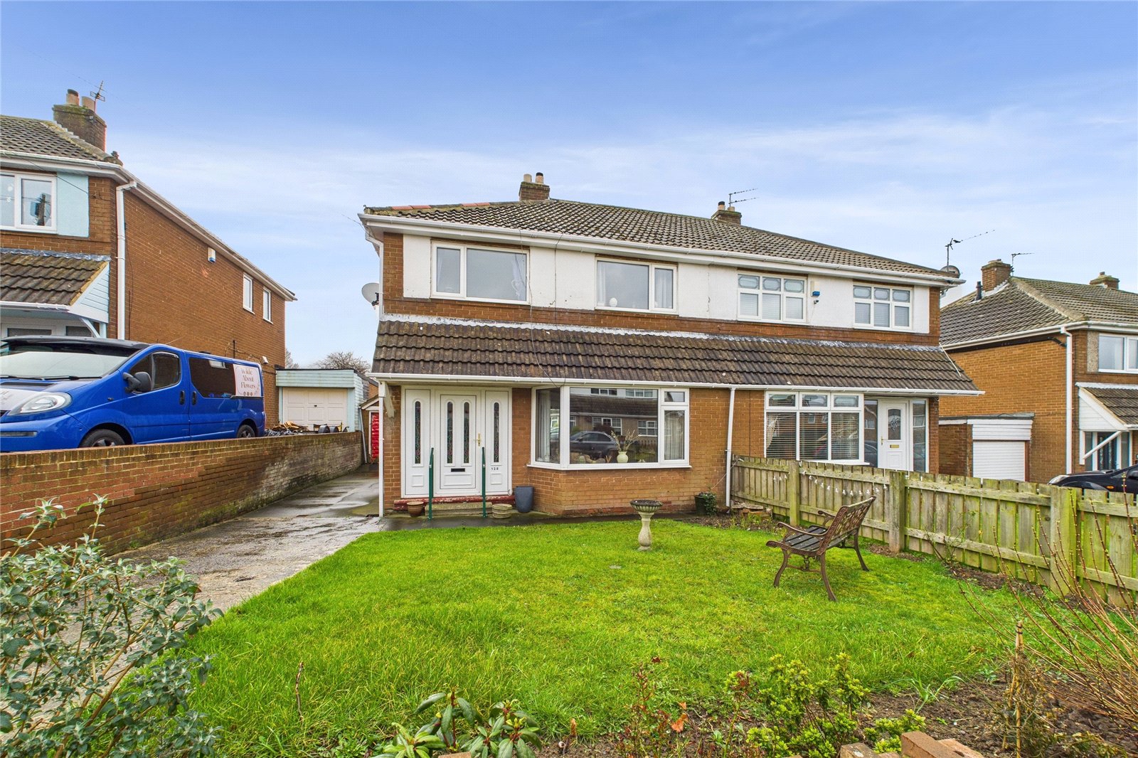 3 bed semi-detached house for sale in Marshall Drive, Brotton  - Property Image 1