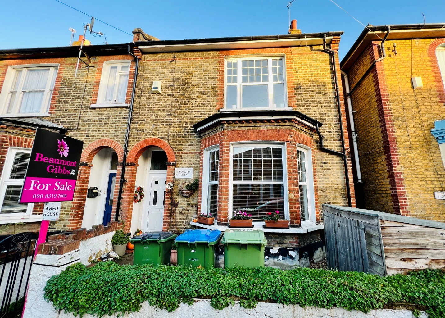 Estate Agents in Plumstead SE18. Beaumont Gibbs are pleased to offer for sale this brick and bay fronted, spacious four bedroomed two bathroomed family home for sale.