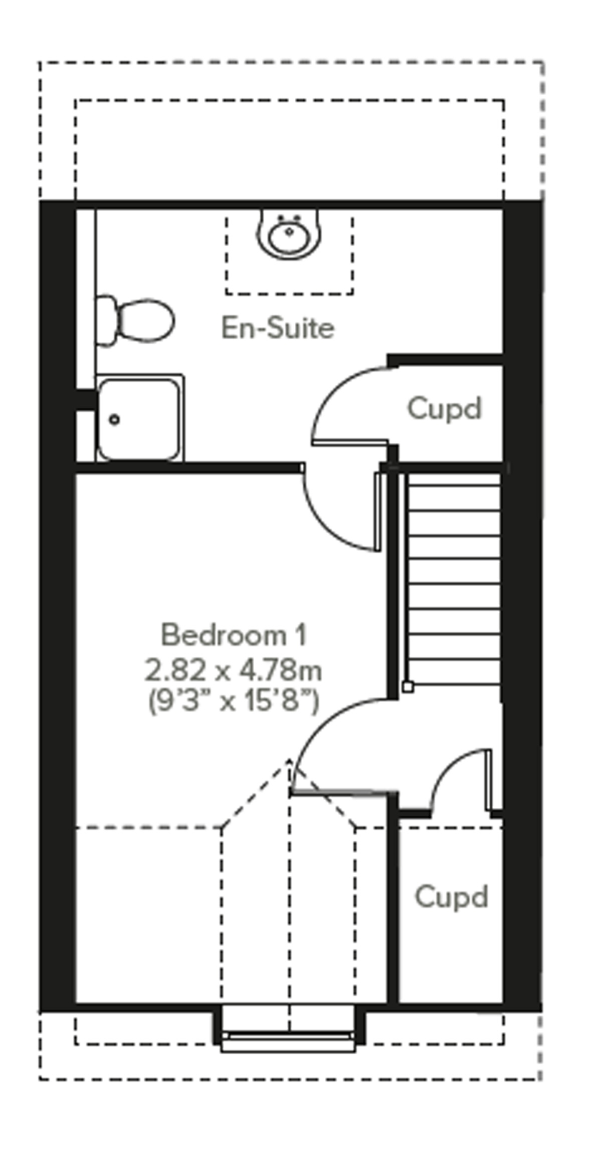 3 bed semi-detached house for sale in Mill Gardens, Cullompton - Property floorplan