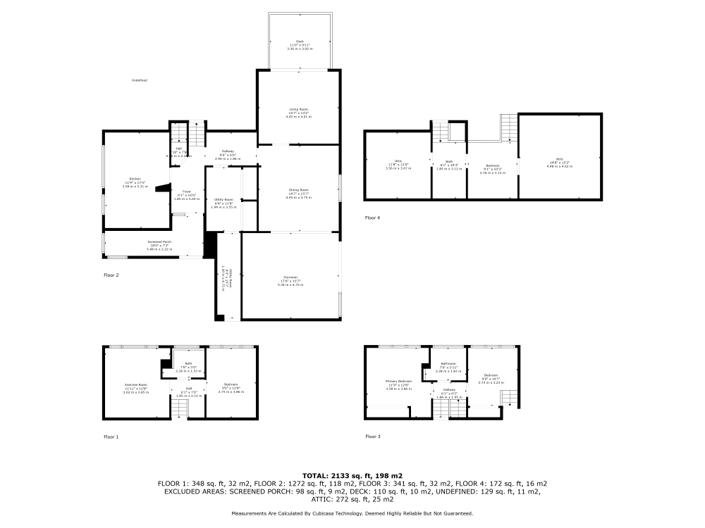 4 bed detached house for sale in Station Road, Bristol - Property floorplan