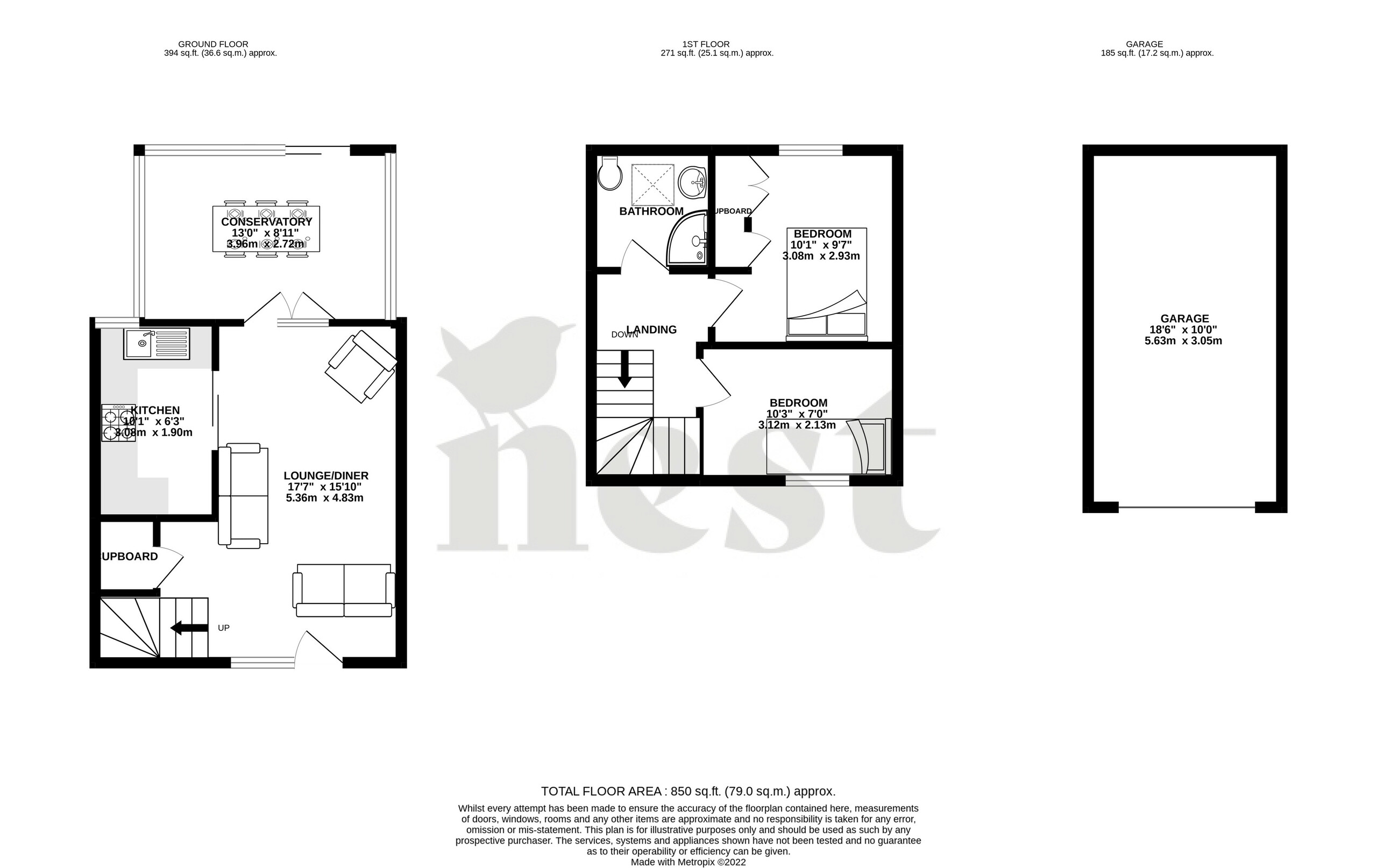2 bed barn conversion for sale in East Chinnock, Yeovil - Property Floorplan