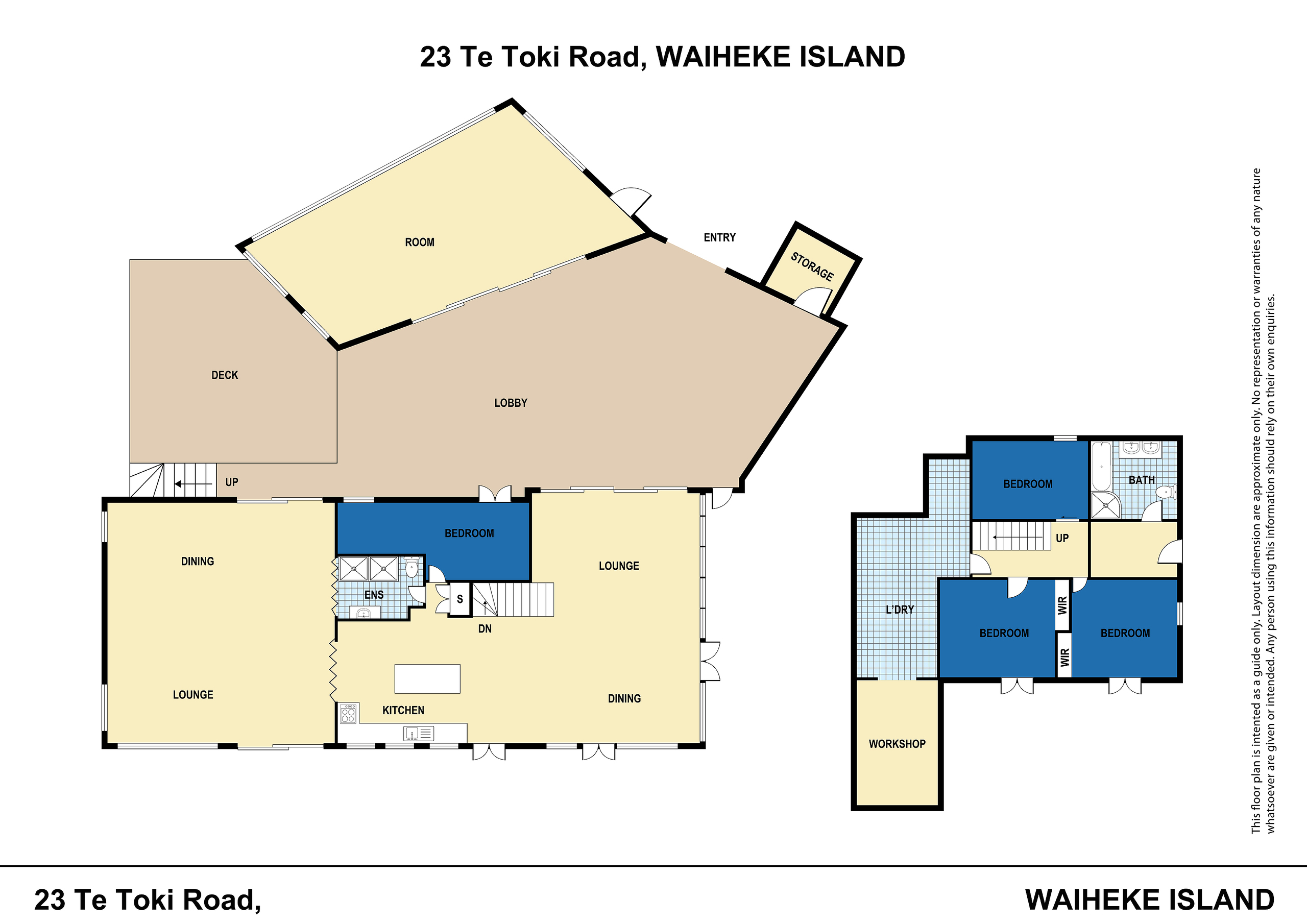 4 bed for sale in Palm Beach, Waiheke - Auckland - Property Floorplan