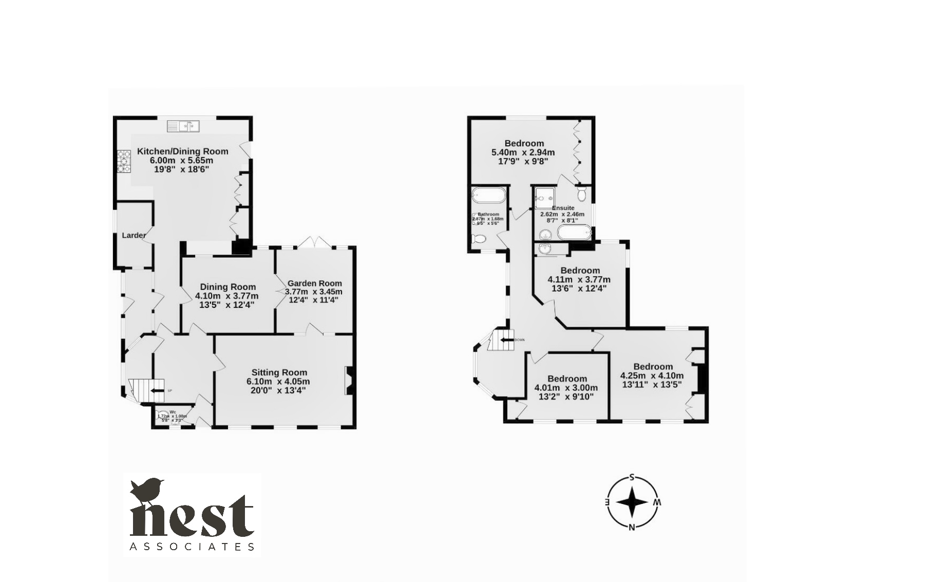 4 bed detached house for sale in Tower Hill, Williton - Property floorplan