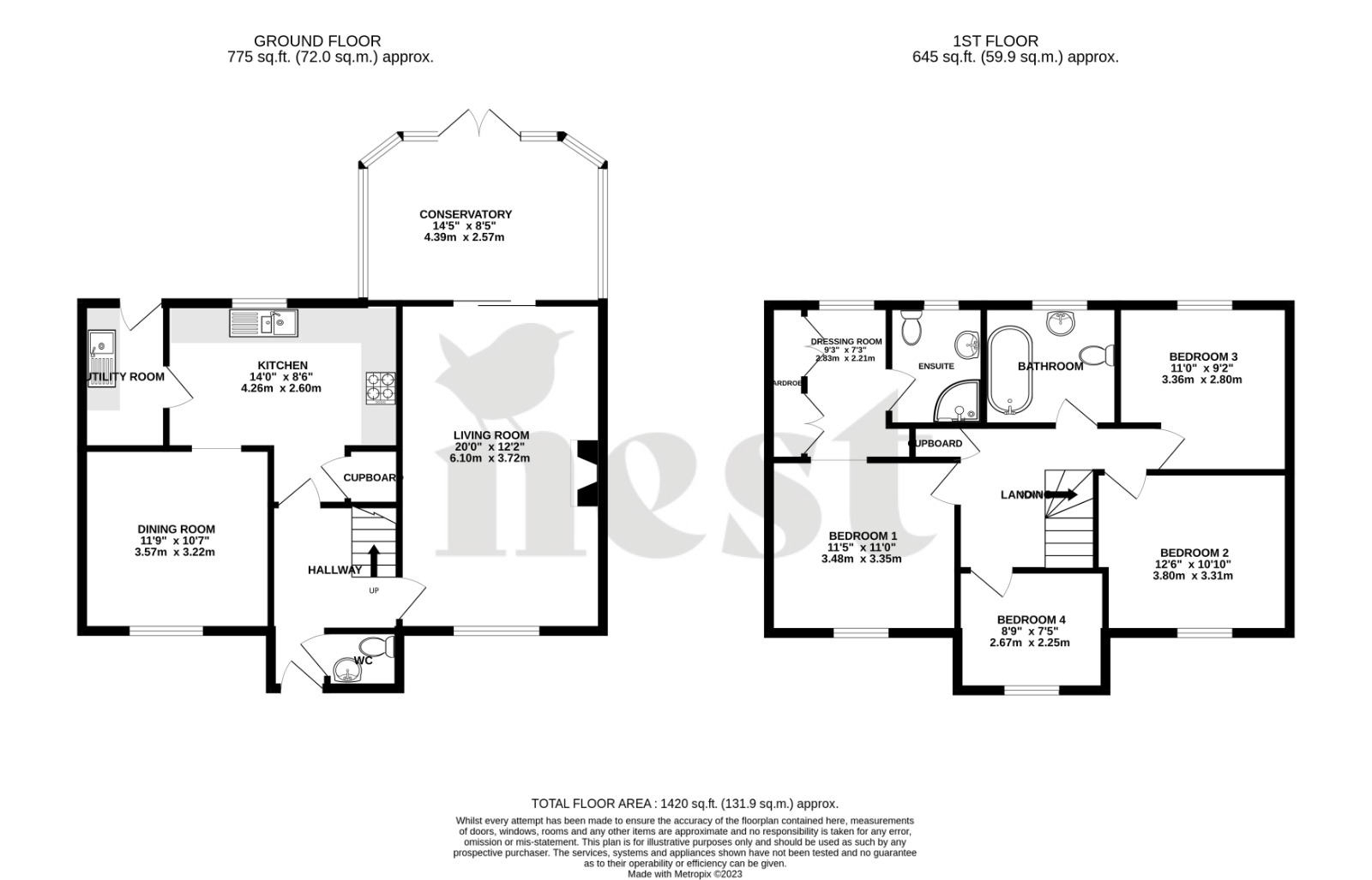 4 bed detached house for sale in Cotford St. Luke, Cotford St. Luke - Property Floorplan