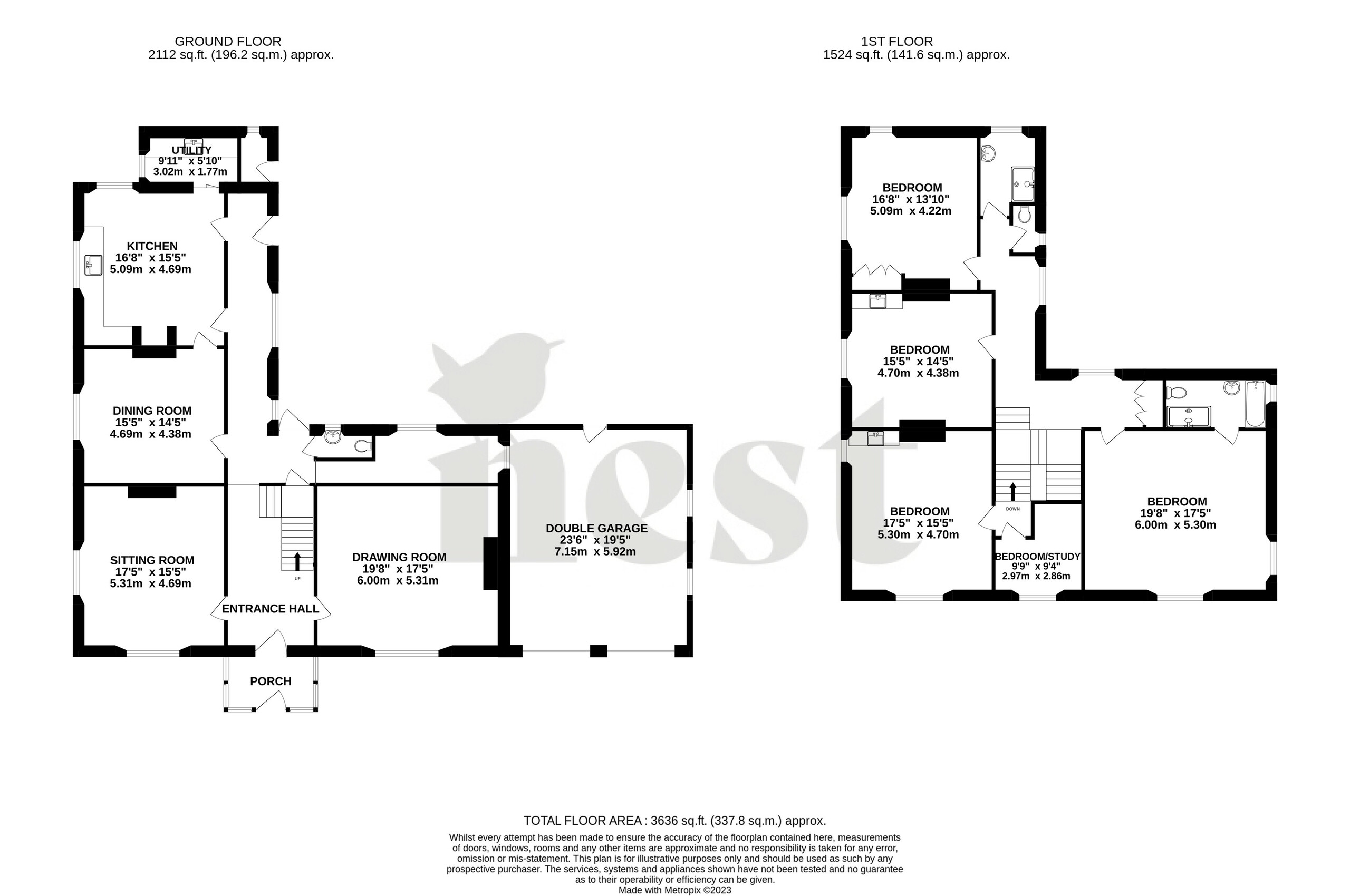 4 bed detached house for sale in Church Lane, Carhampton, Minehead - Property floorplan