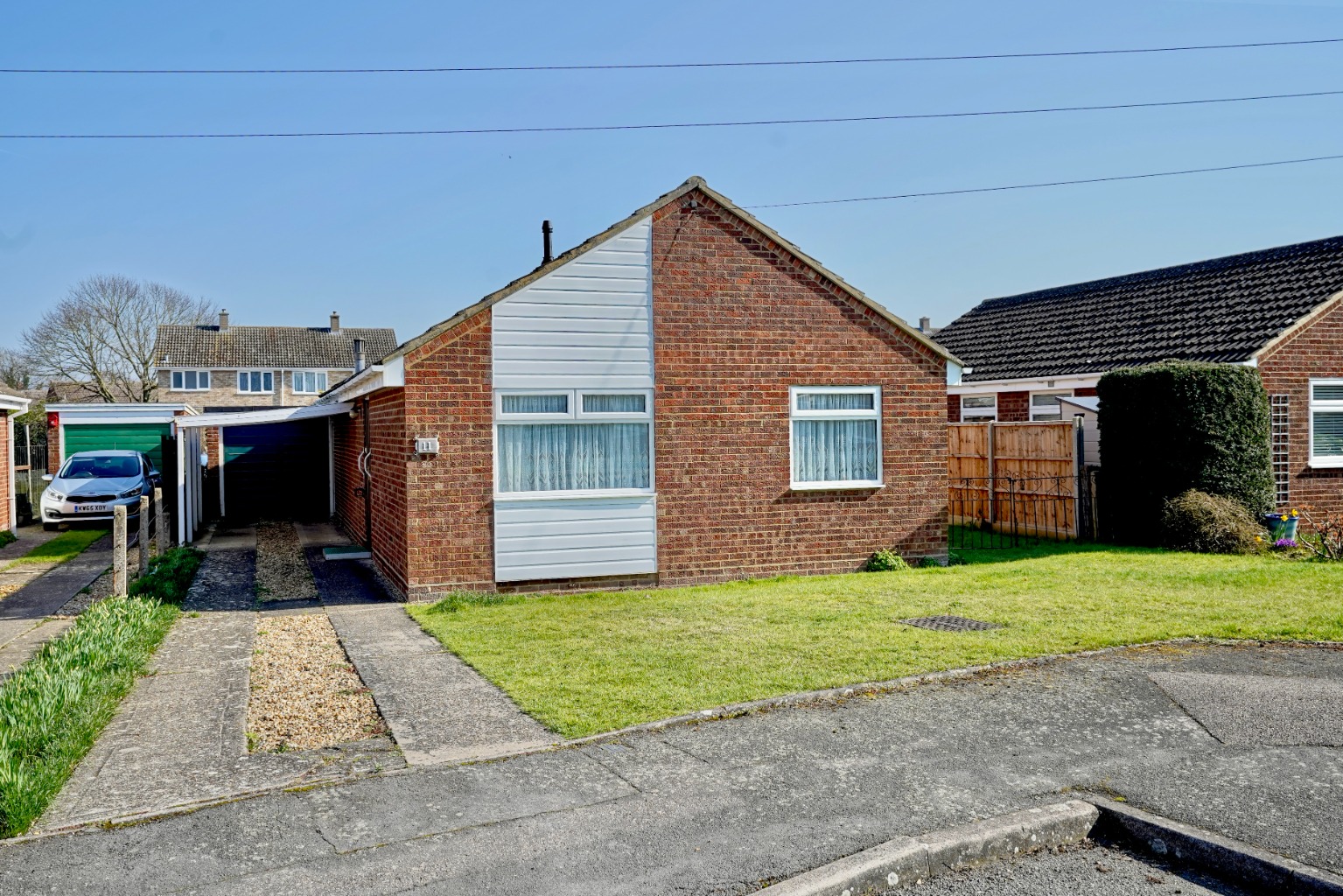 **Rarely available detached bungalow* single garage and ample parking* Two good size bedrooms* conservatory* good size rear garden* contact us to arrange your viewing**