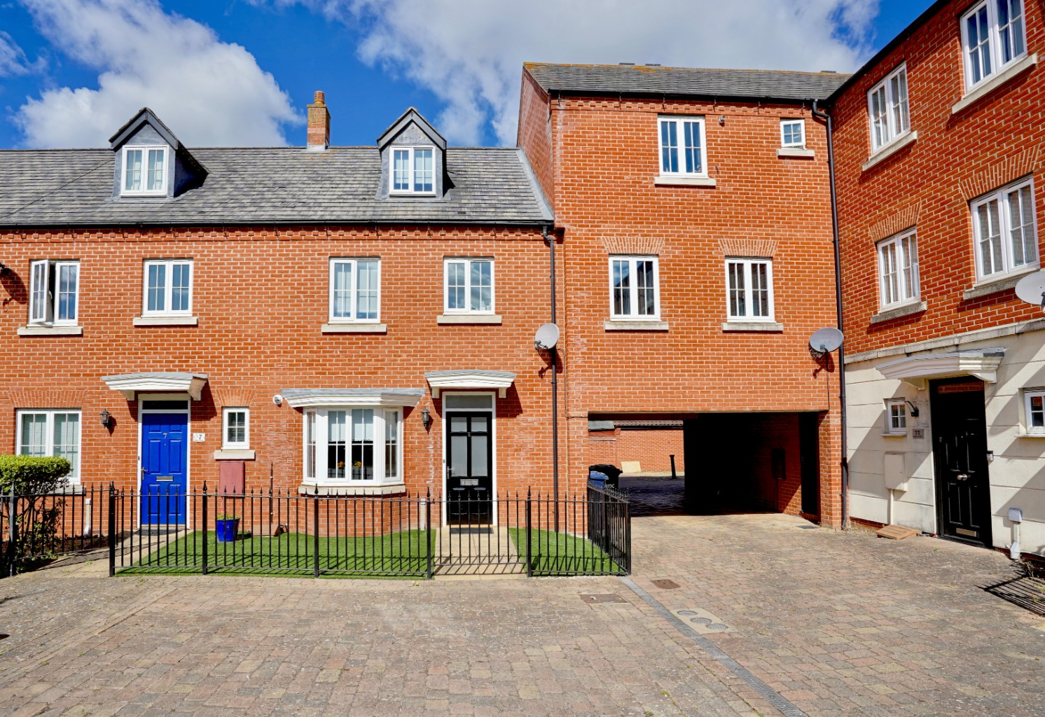 4 bed terraced house for sale in Banks Court, St. Neots, PE19