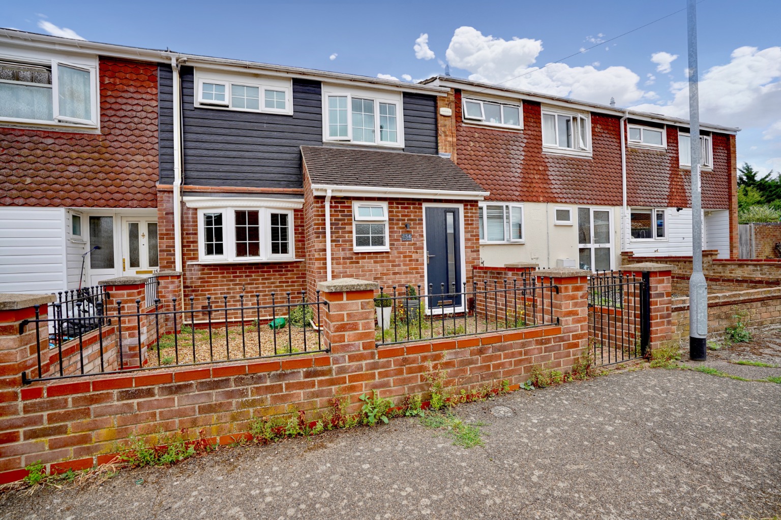 3 bed terraced house for sale in Howitts Gardens, St. Neots, PE19