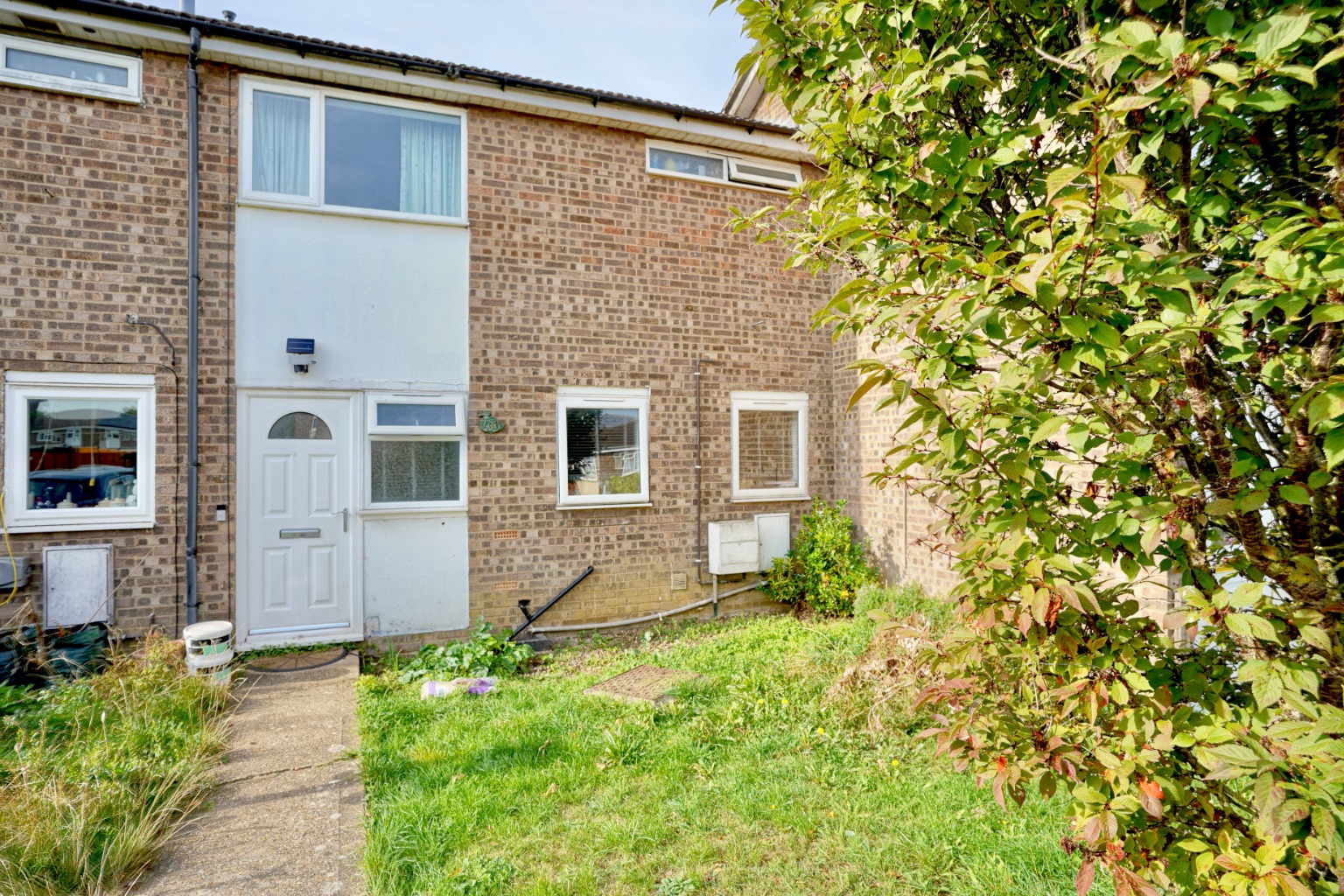 3 bed terraced house for sale in Duck Lane, St. Neots, PE19