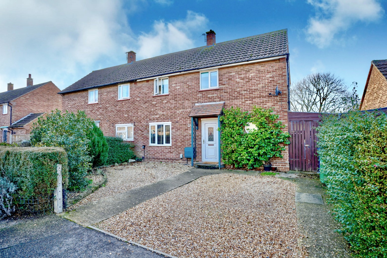 2 bed semi-detached house for sale in Wantage Gardens, St. Neots, PE19
