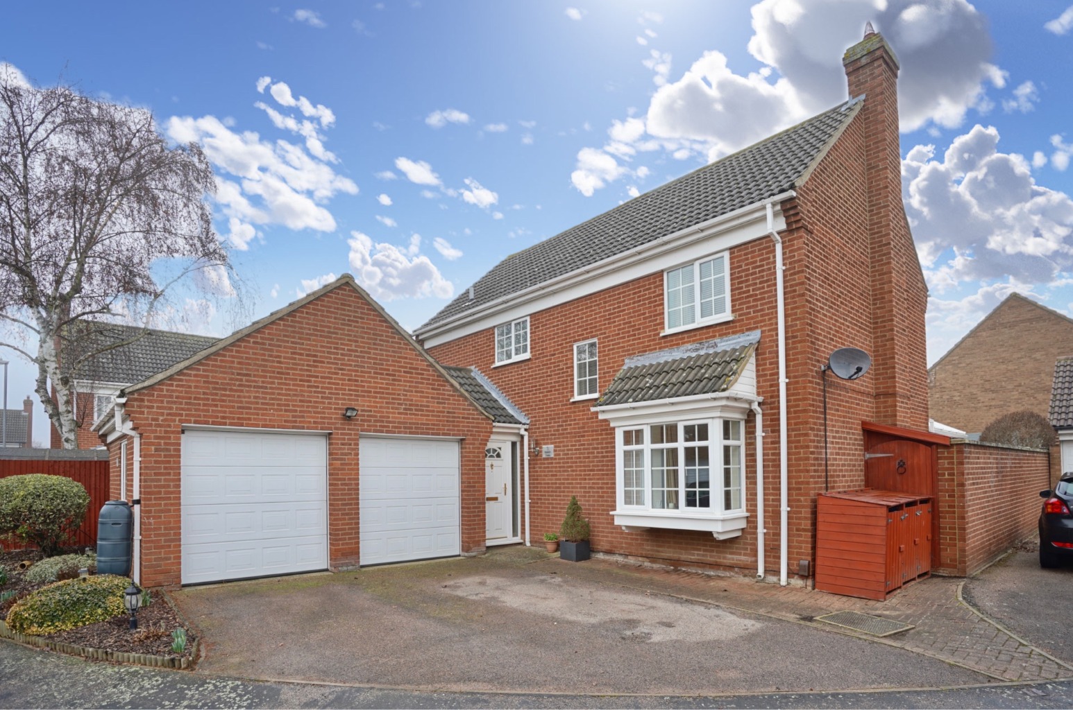 4 bed detached house for sale in Mullein Close, St. Neots, PE19