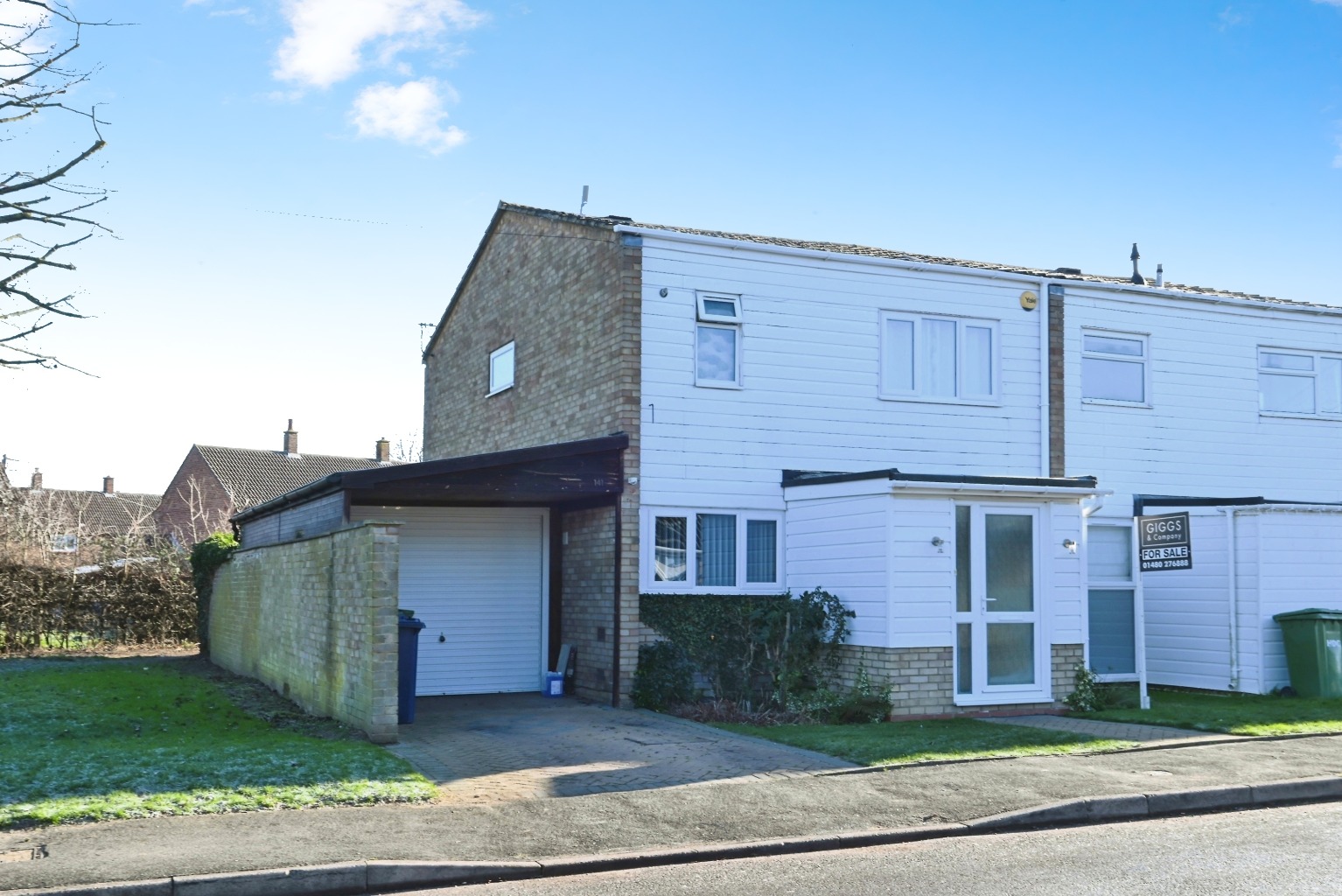 3 bed semi-detached house for sale in Gordon Road, St. Neots - Property Image 1
