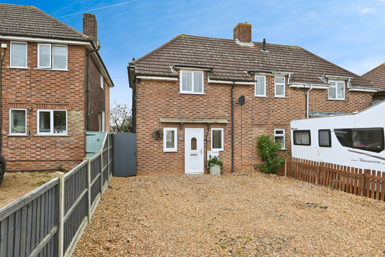 2 bed semi-detached house for sale in Potton Road, St Neots  - Property Image 1