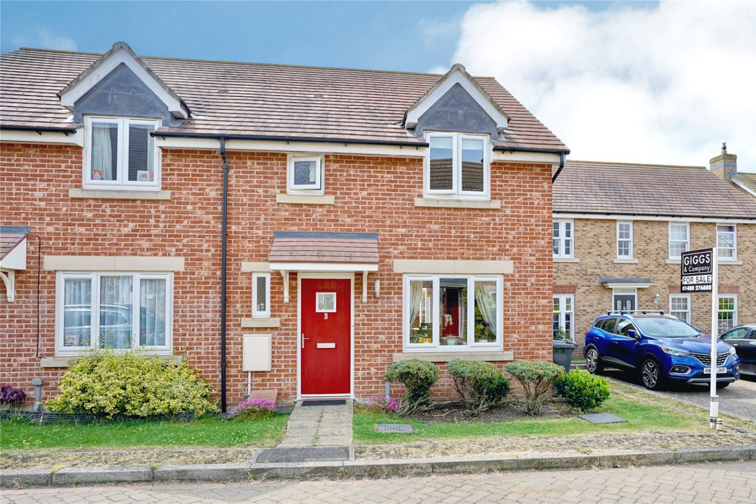3 bed semi-detached house for sale in Middle Ground, St. Neots  - Property Image 1