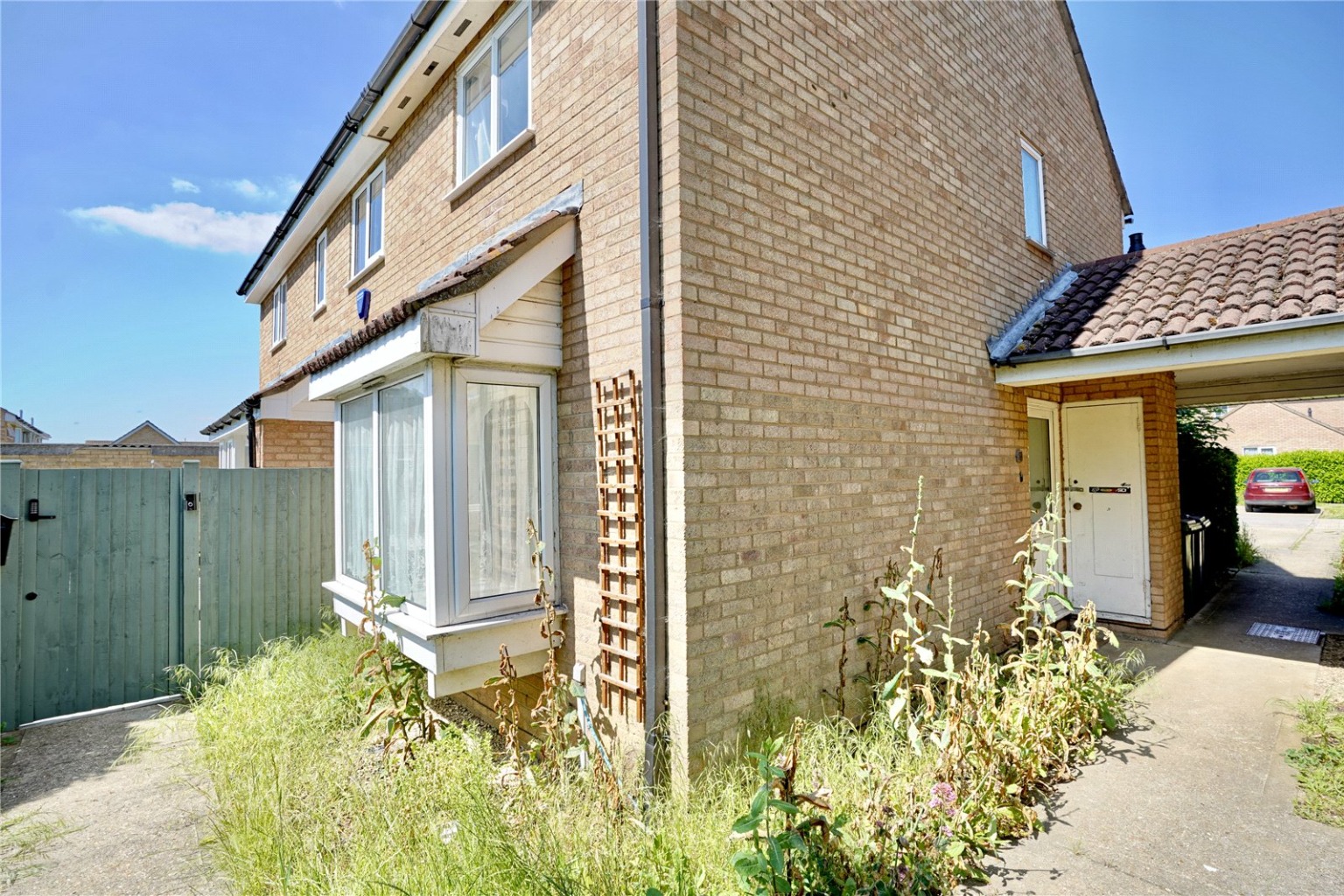 2 bed end of terrace house for sale in Roe Green, St. Neots - Property Image 1
