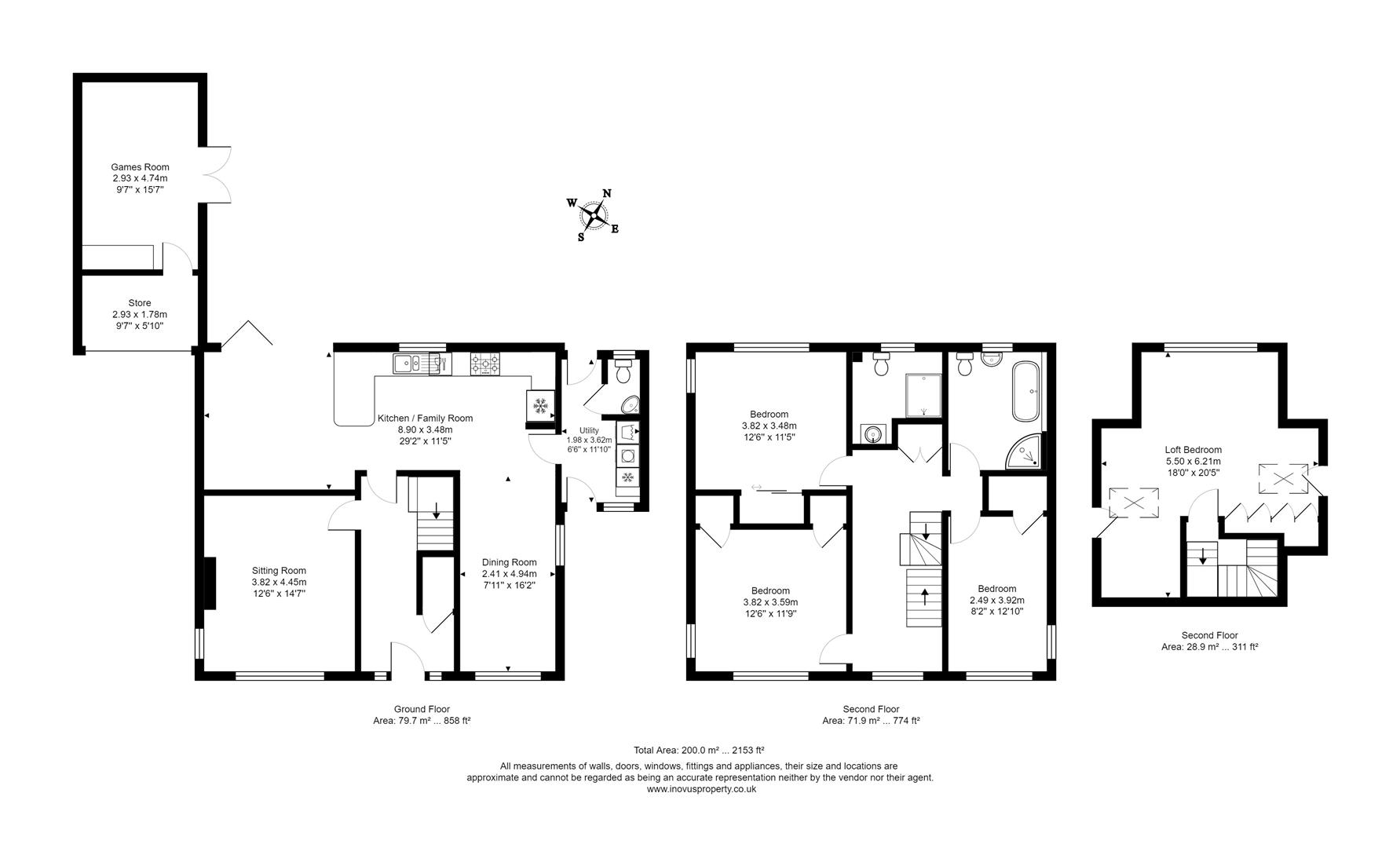 4 bed detached house for sale in Kersteman Road, Bristol - Property floorplan