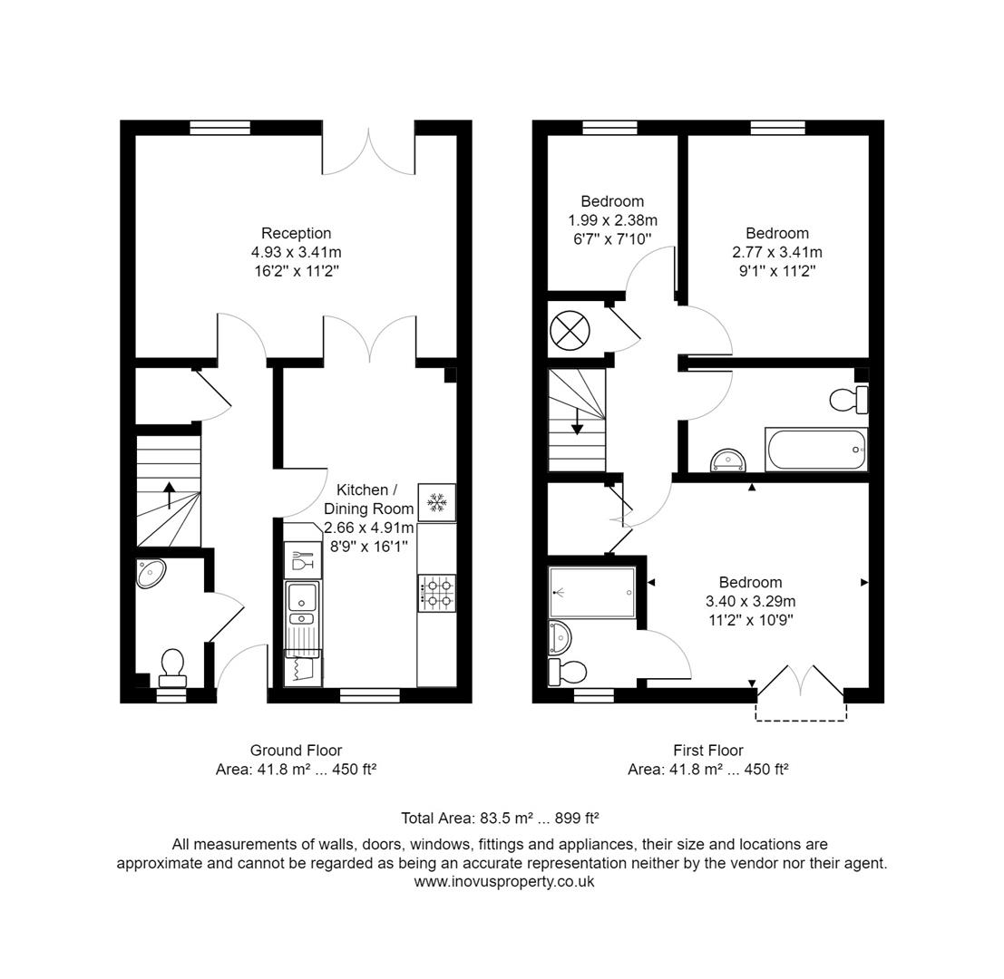 House to rent in Bartholomew Square, Bristol - Property floorplan