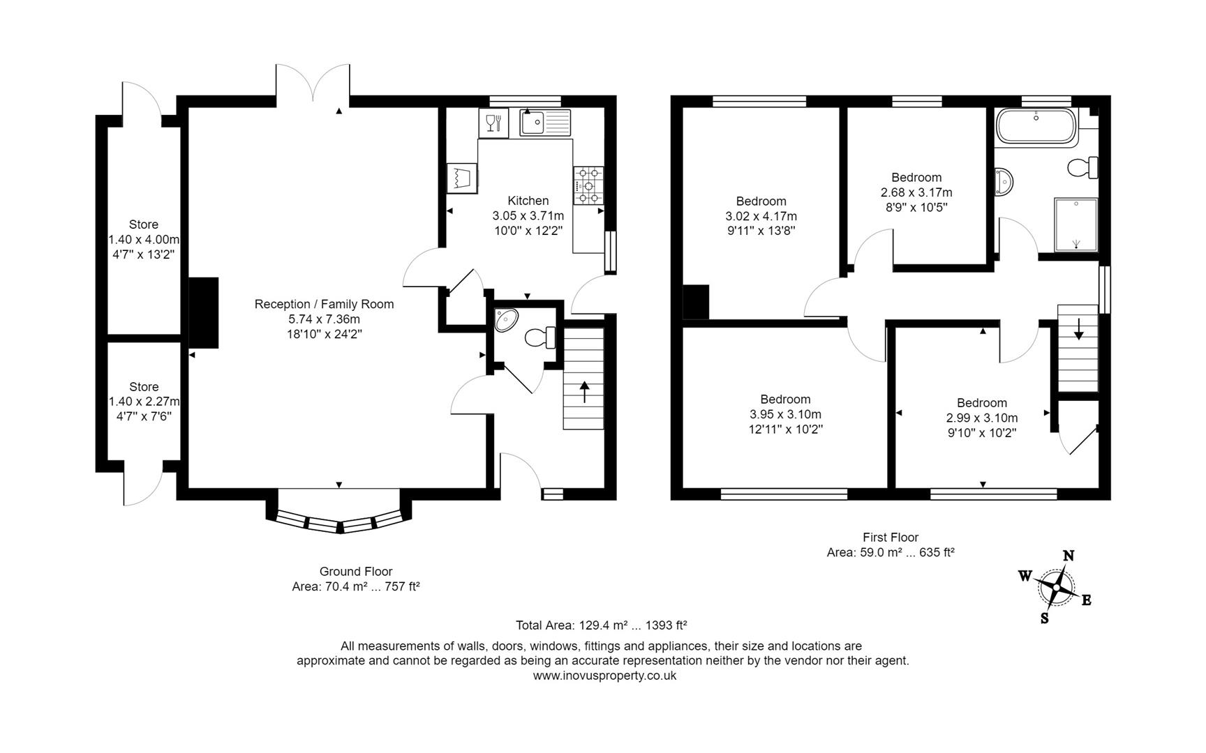 4 bed house for sale in Penpole Lane, Bristol - Property Floorplan