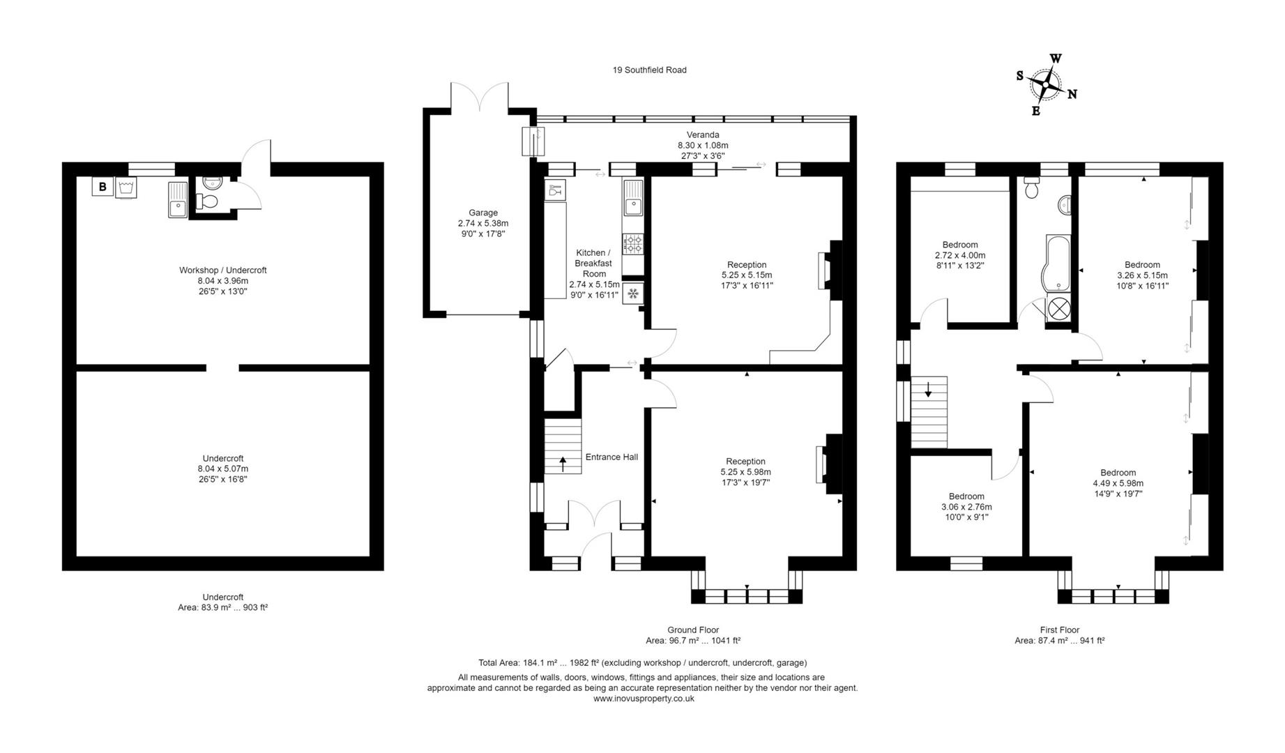 4 bed semi-detached house for sale in Southfield Road, Bristol - Property floorplan