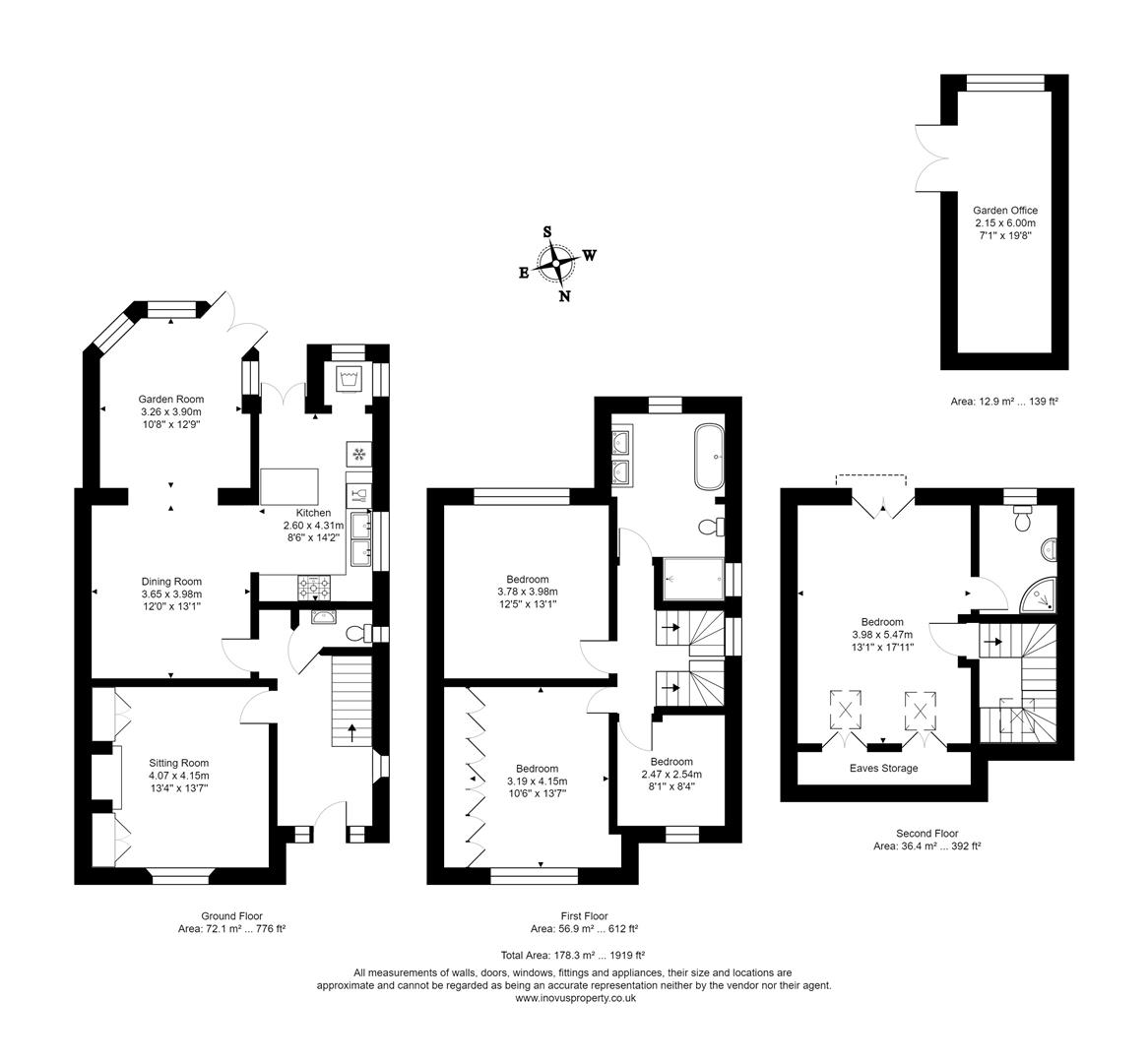 4 bed house for sale in Haytor Park, Bristol - Property floorplan