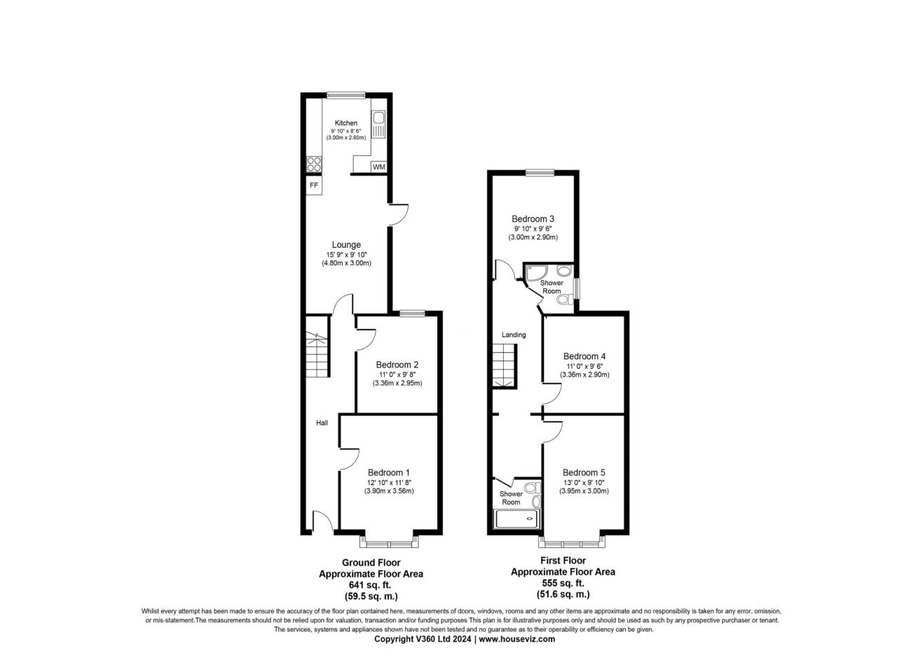 5 bed house to rent in Danes Road, Exeter - Property floorplan