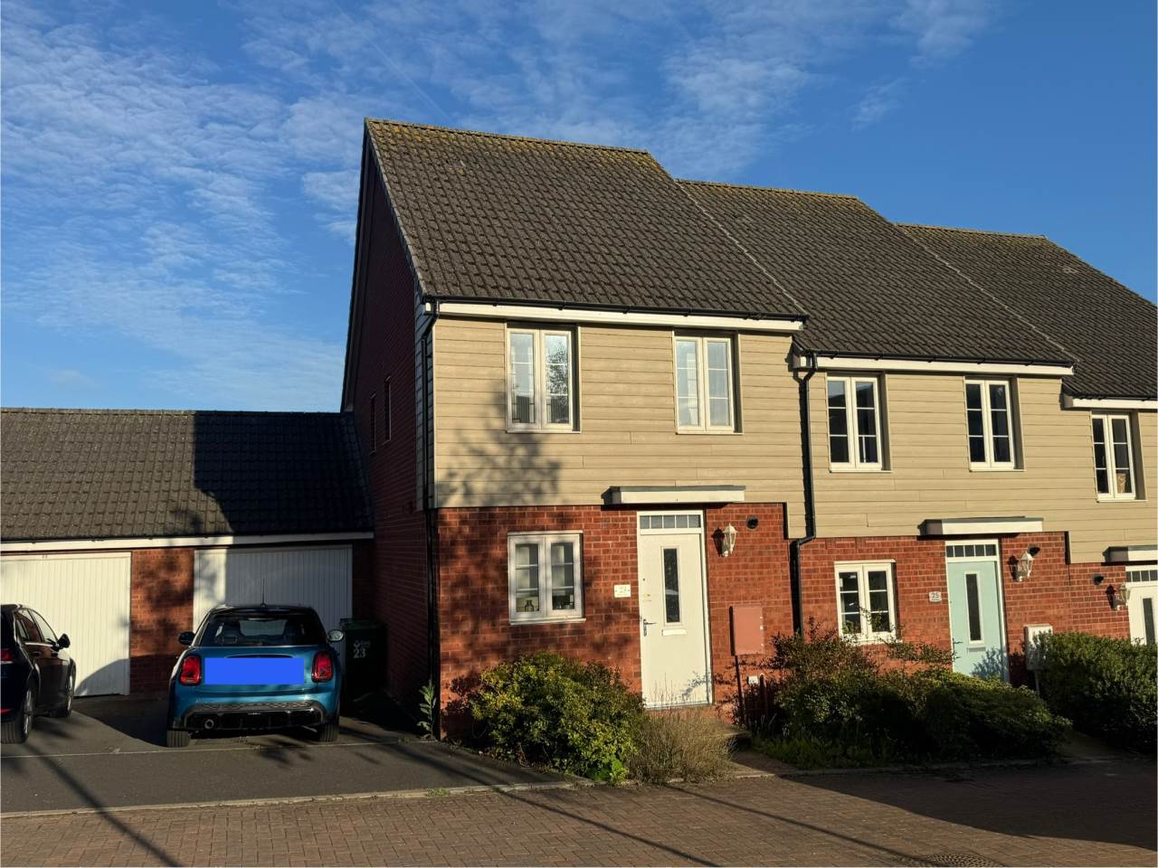 2 bed end of terrace house to rent in Hook Drive, Newcourt, EX2