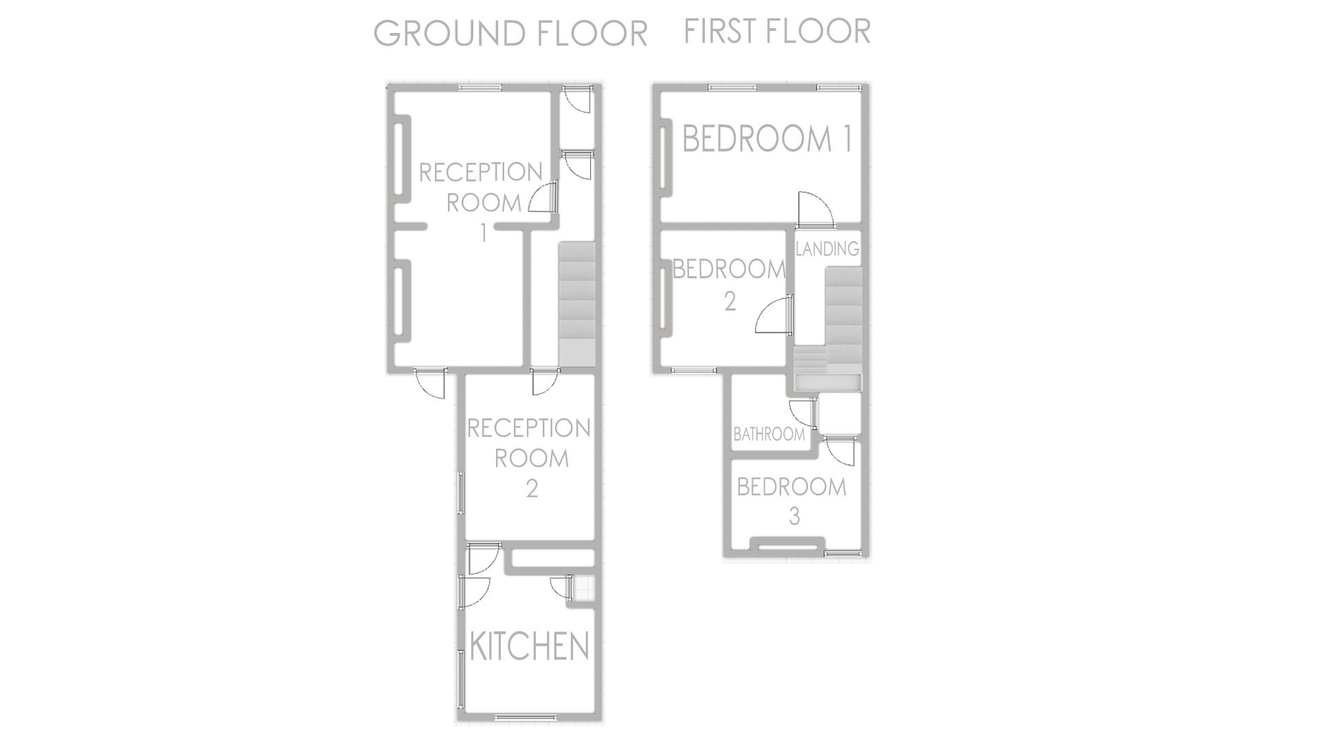 3 bed terraced house to rent in Rockingham Terrace, Neath - Property Floorplan