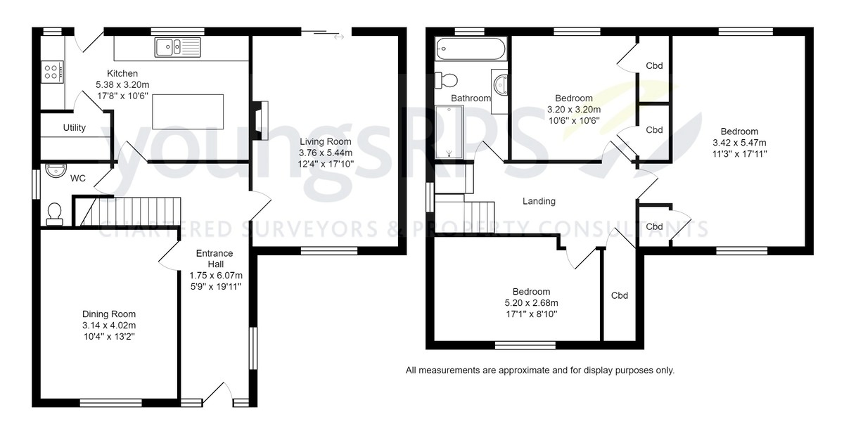 3 bed detached house for sale in Crosby Road, Northallerton - Property floorplan