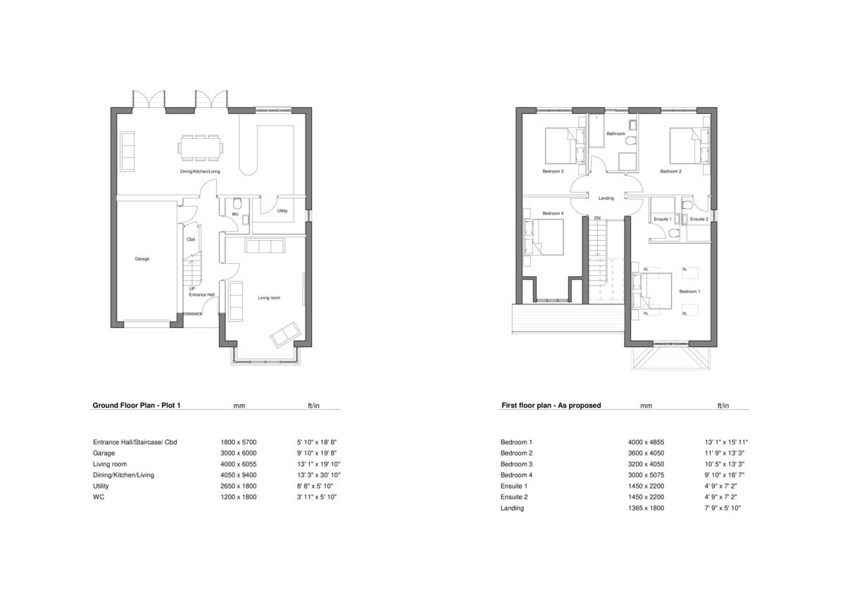 4 bed detached house for sale in Elvaston Road, Hexham - Property floorplan