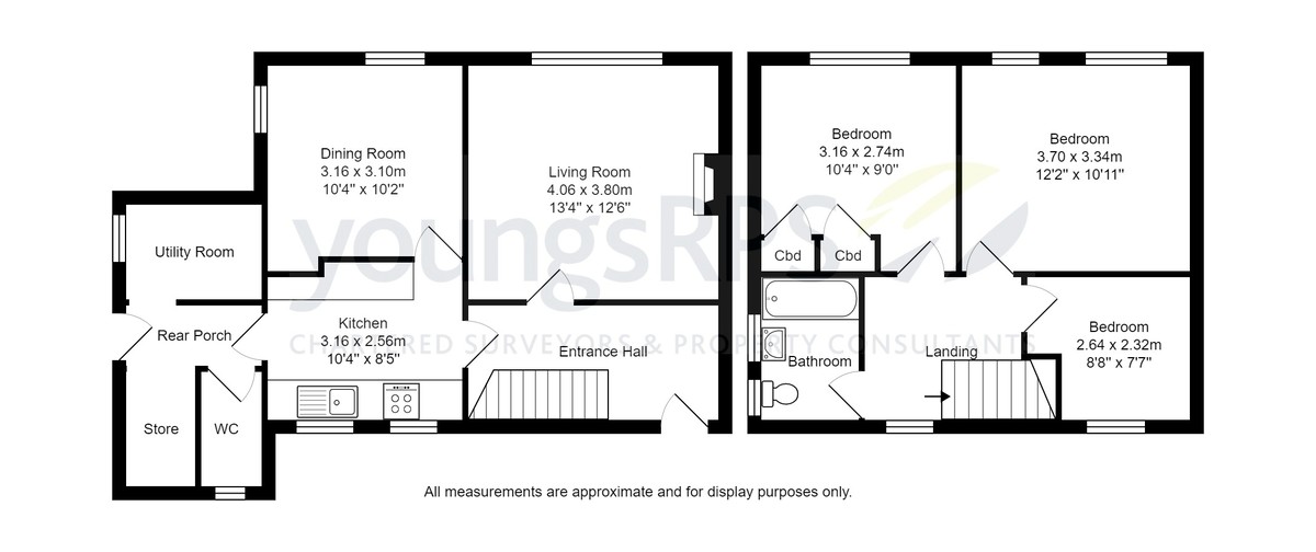 3 bed semi-detached house for sale in Greenhowsyke Lane, Northallerton - Property floorplan