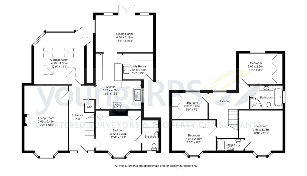 5 bed detached house for sale in Thirsk Road, Northallerton - Property floorplan