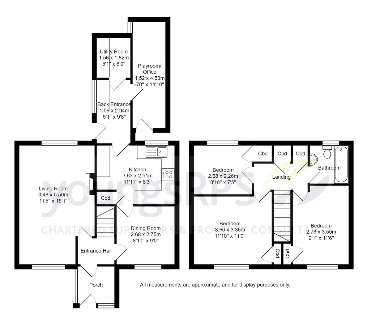 3 bed terraced house for sale in Ashlands Road, Northallerton - Property floorplan