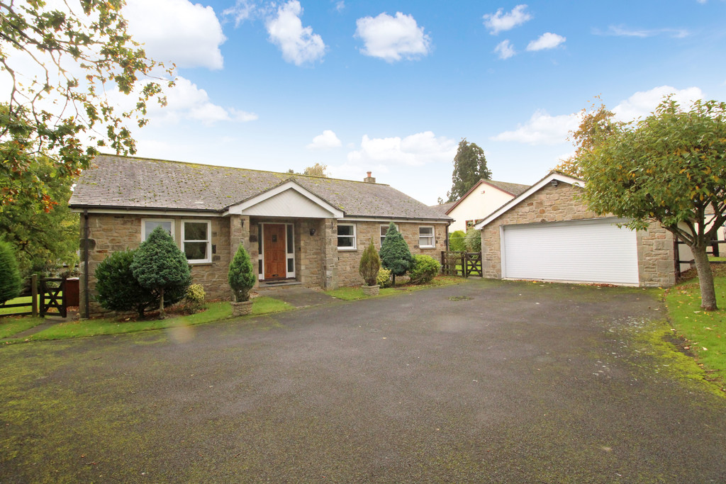 Spacious three bedroom detached bungalow with garage, parking and generous garden pleasantly situated within the highly sought after market town of Hexham.