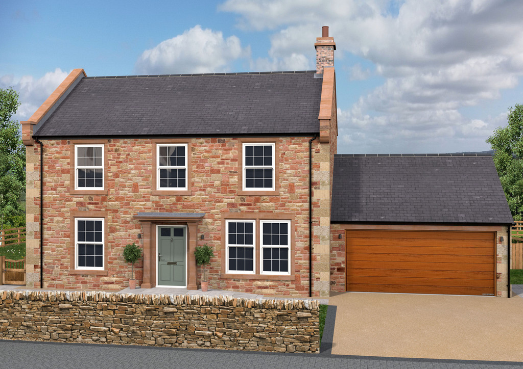 Codale Lodge is a traditional stone and slate built, four bedroom detached house with garage and landscaped garden pleasantly situated within a luxury development of nine, individually designed detached houses located on the outskirts of the desirable village of Hayton.
