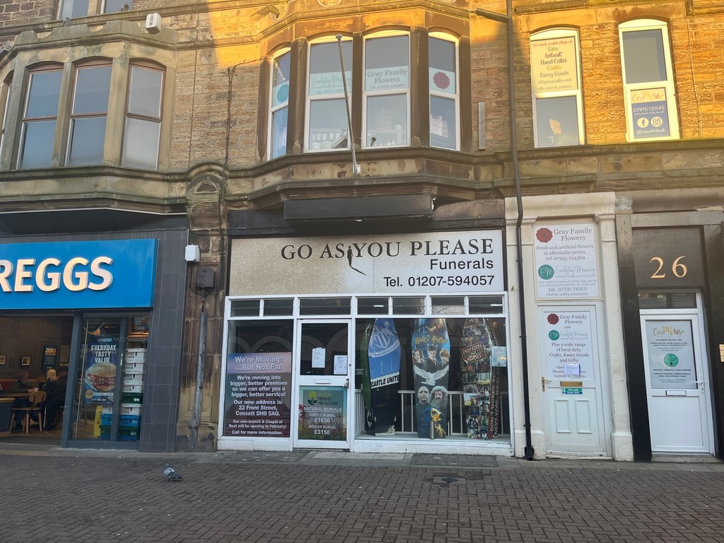 Retail to rent in Middle Street, Consett, DH8 