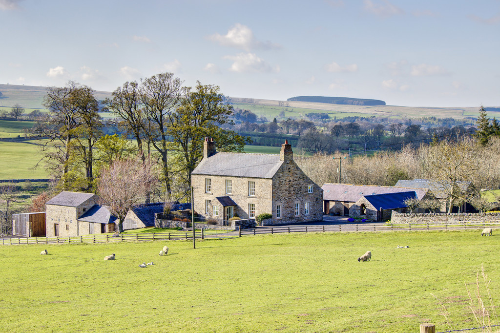 Homelands is a beautiful and rare example of an immaculately presented yet traditional stone farmhouse, with an equally well presented array of traditional stone buildings and approximately 27 acres of land. Set in the West Allen Valley with stunning views of the surrounding area and beyond.