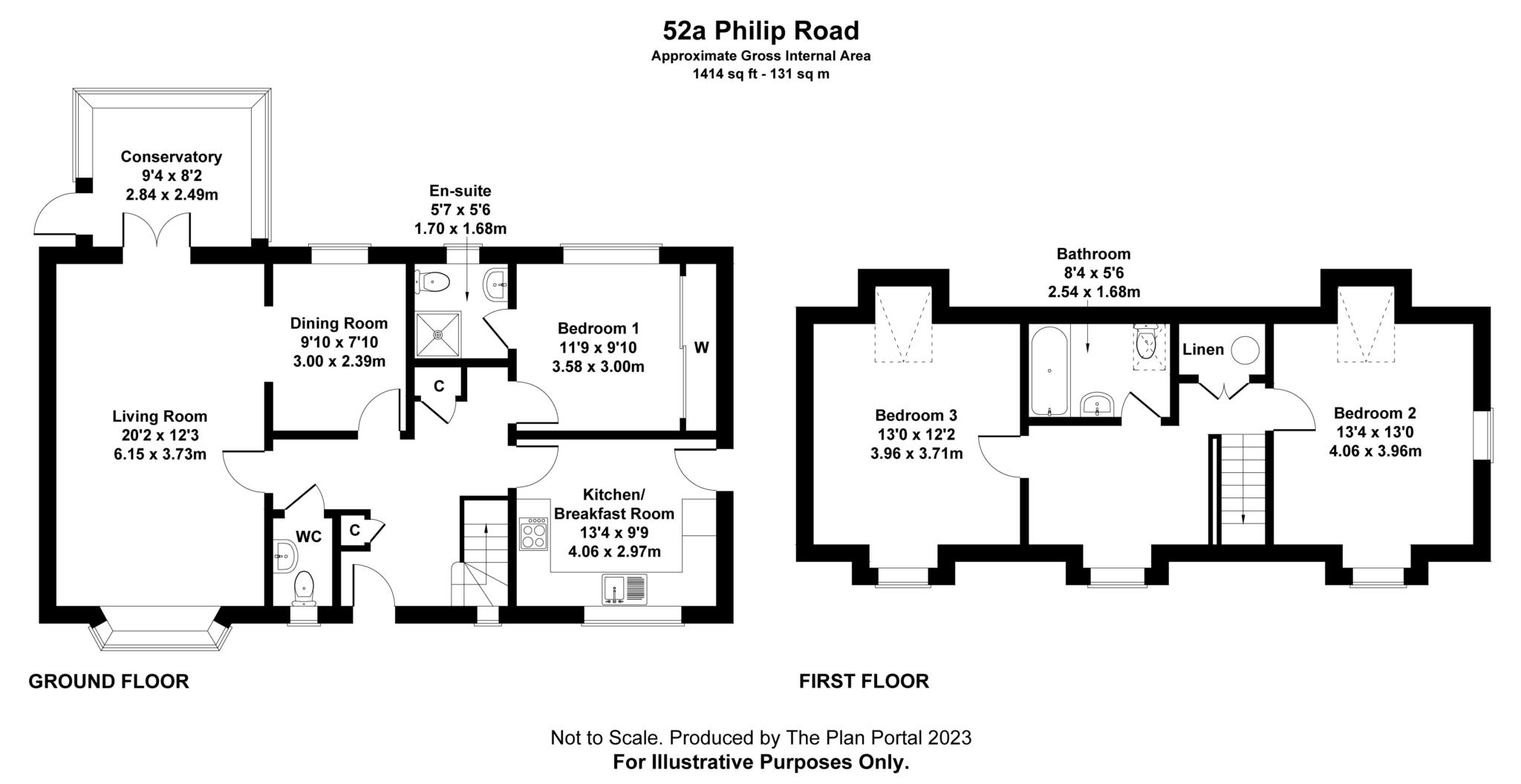 3 bed chalet for sale in Philip Road, Blandford Forum - Property floorplan