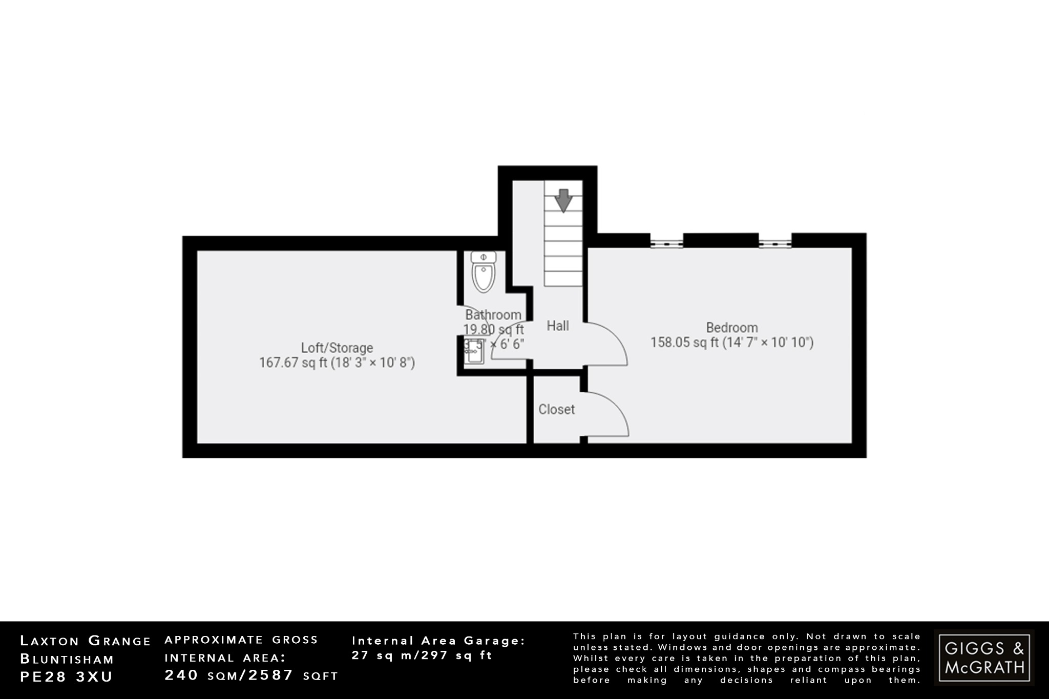 5 bed detached house for sale in Laxton Grange, Huntingdon - Property Floorplan