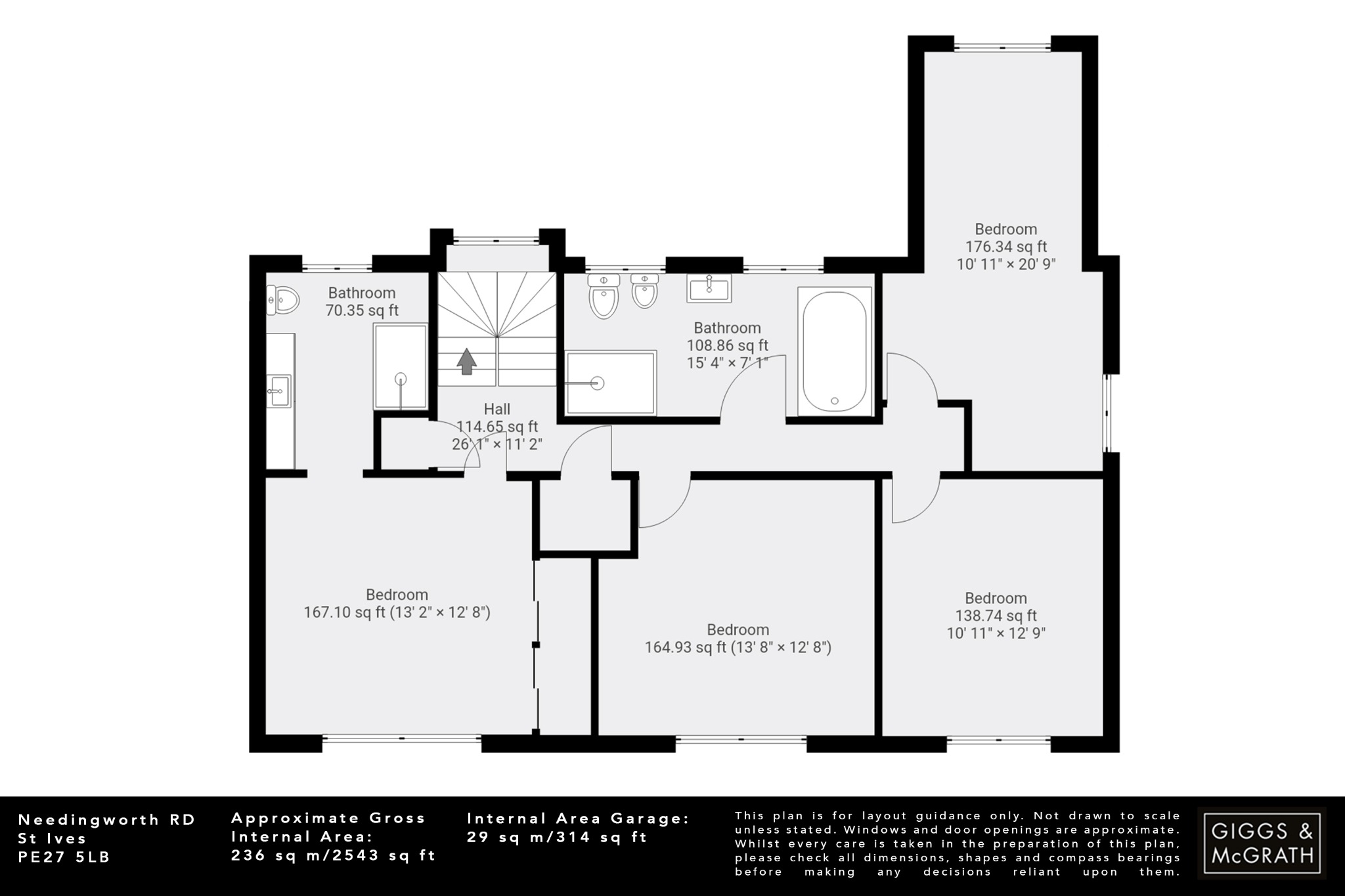 4 bed detached house for sale in Needingworth Road, St. Ives - Property Floorplan