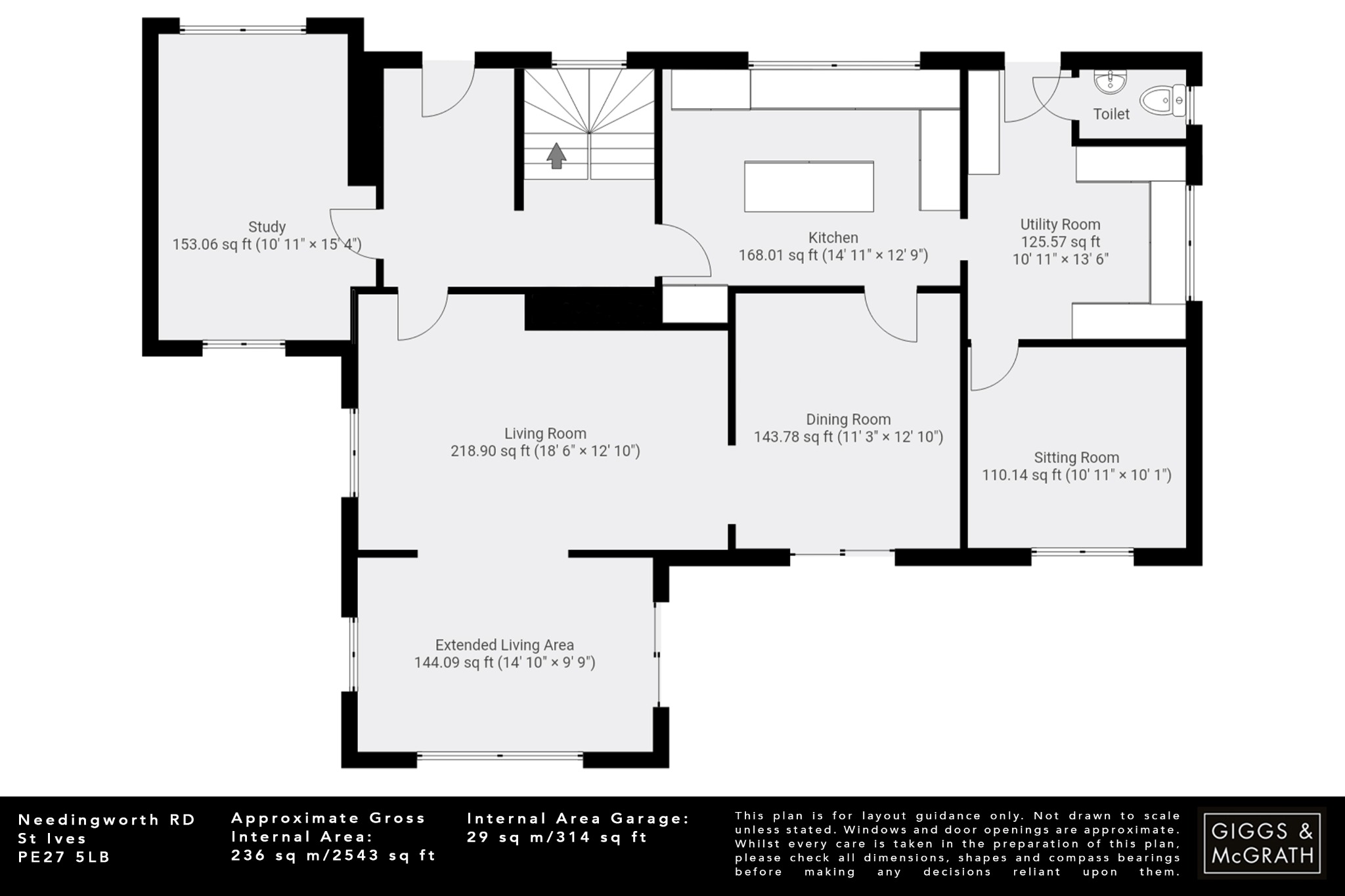 4 bed detached house for sale in Needingworth Road, St. Ives - Property Floorplan