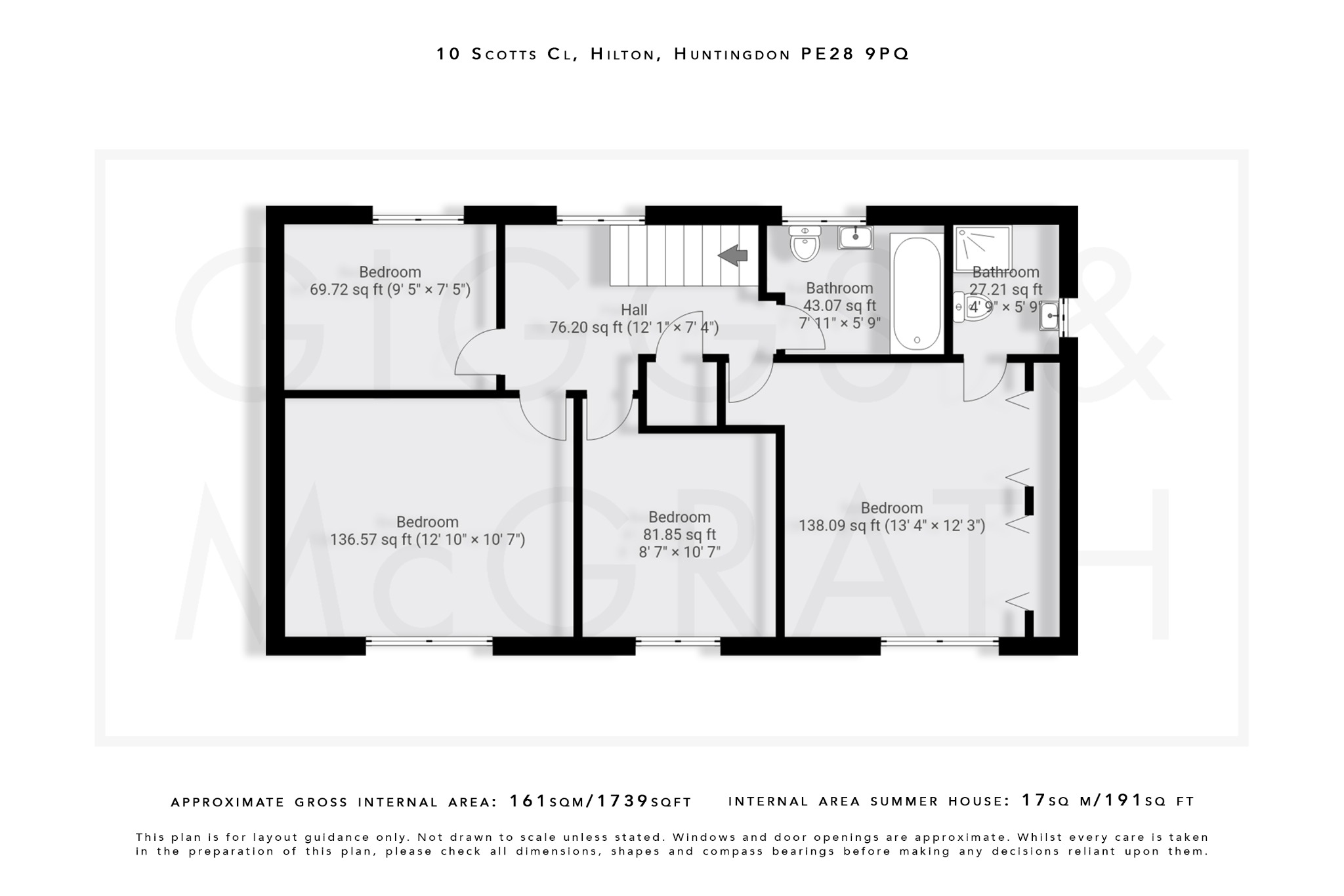 4 bed detached house for sale in Scotts Close, Cambridgeshire - Property Floorplan