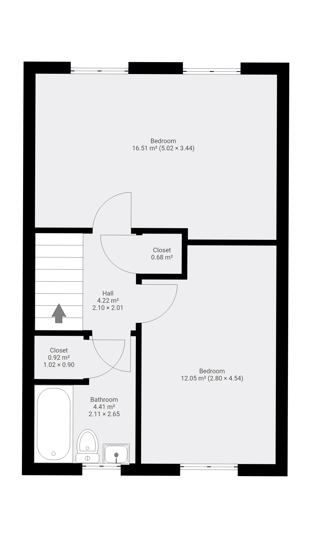 4 bed end of terrace house for sale in Central Avenue, Cambridgeshire - Property Floorplan