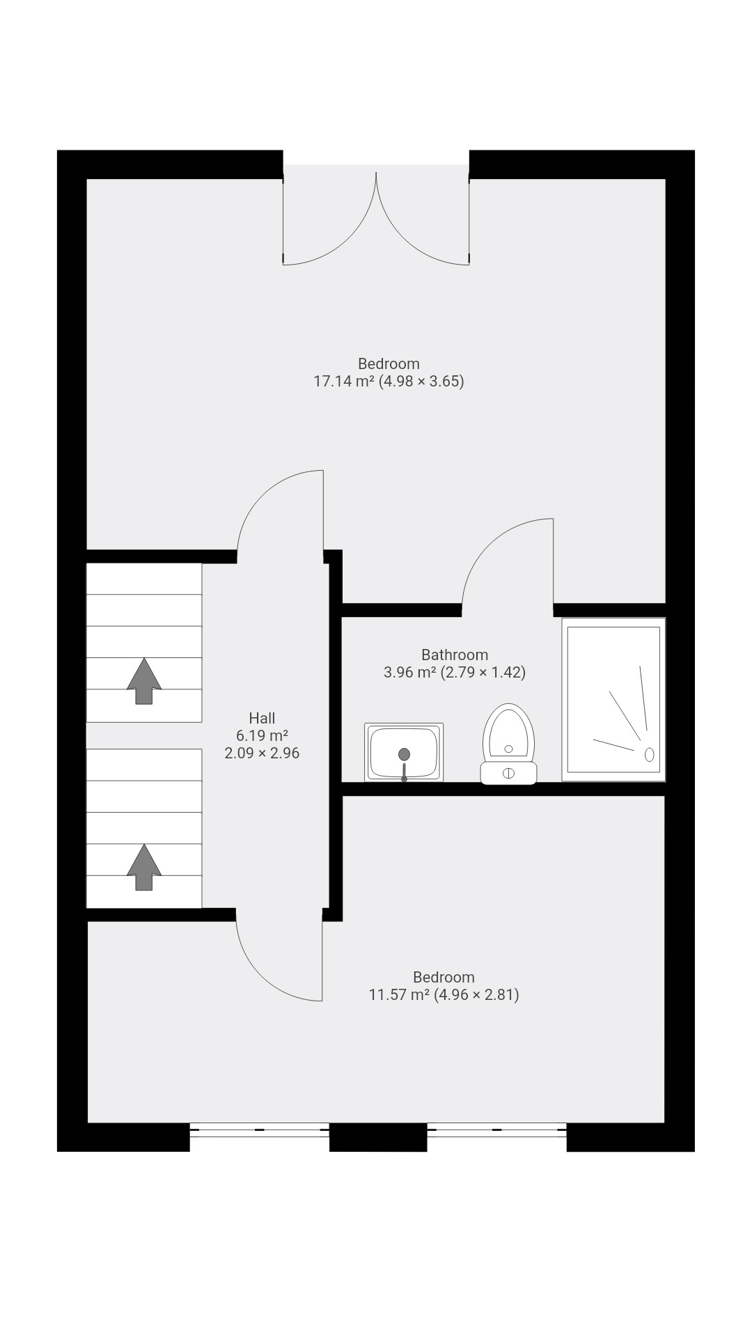 4 bed end of terrace house for sale in Central Avenue, Cambridgeshire - Property Floorplan